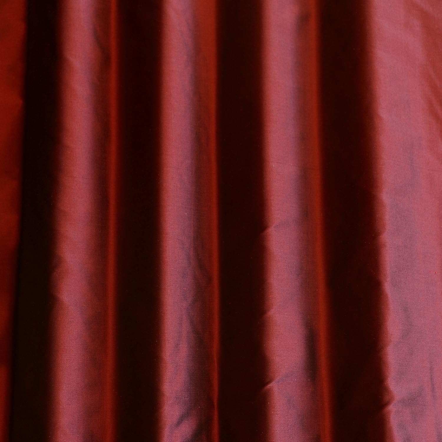 Burgundy Red Silk Taffeta, 100% Silk Fabric, by The Yard, 54" Wide