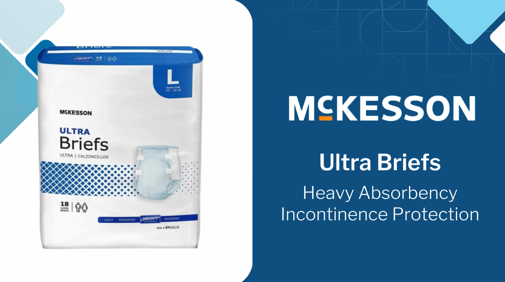 Amazon.com: McKesson Ultra Briefs, [16 Count], Size M, 32-44 in