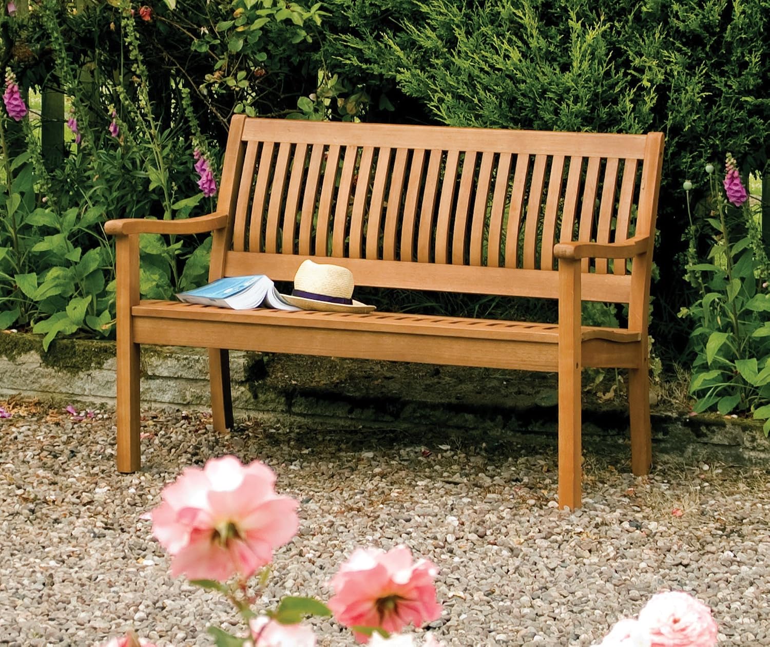 Bosmere Rowlinson A105 Willington Bench, 34" Height x 28" Width x 48" Length