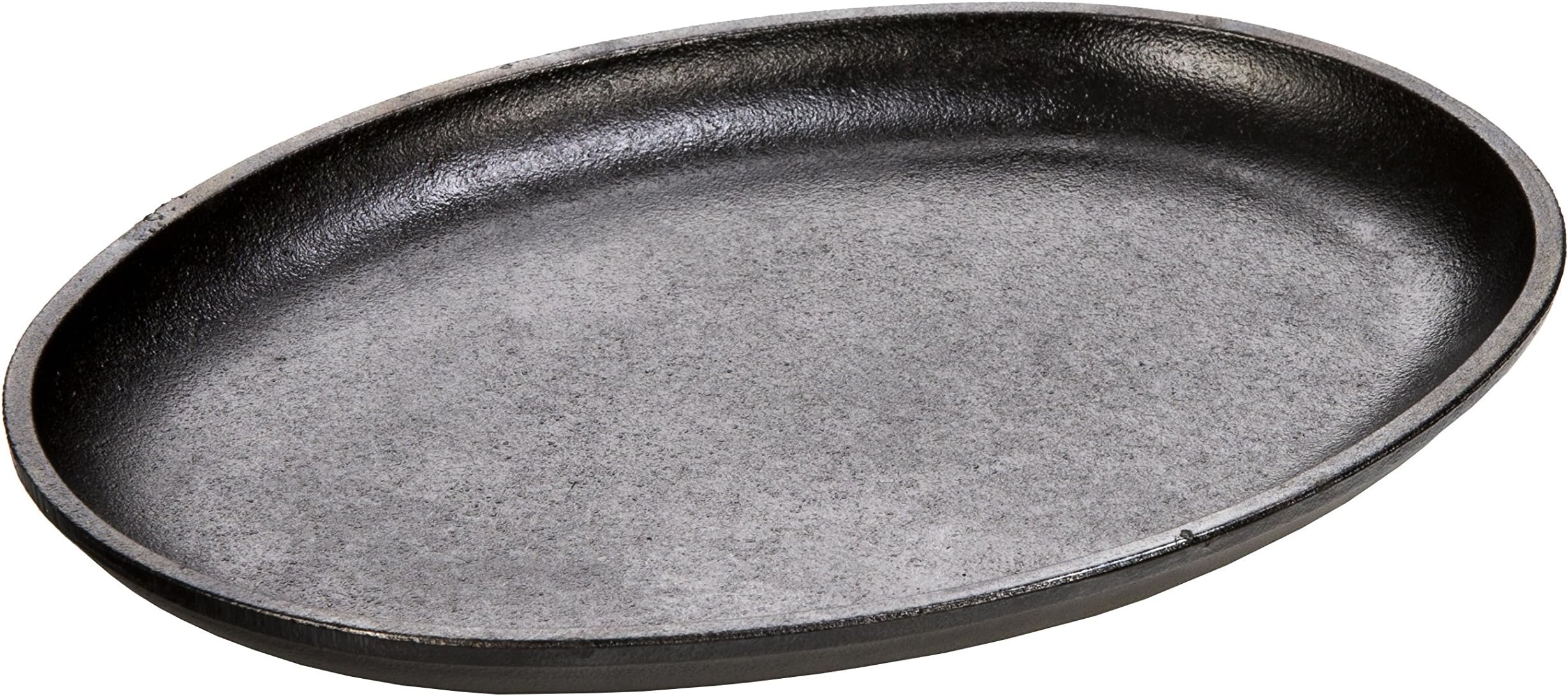 Lodge Cast Iron Handleless Oval Serving Griddle USA, 25.4 x 19.05 cm / 10 x 7.5 inch