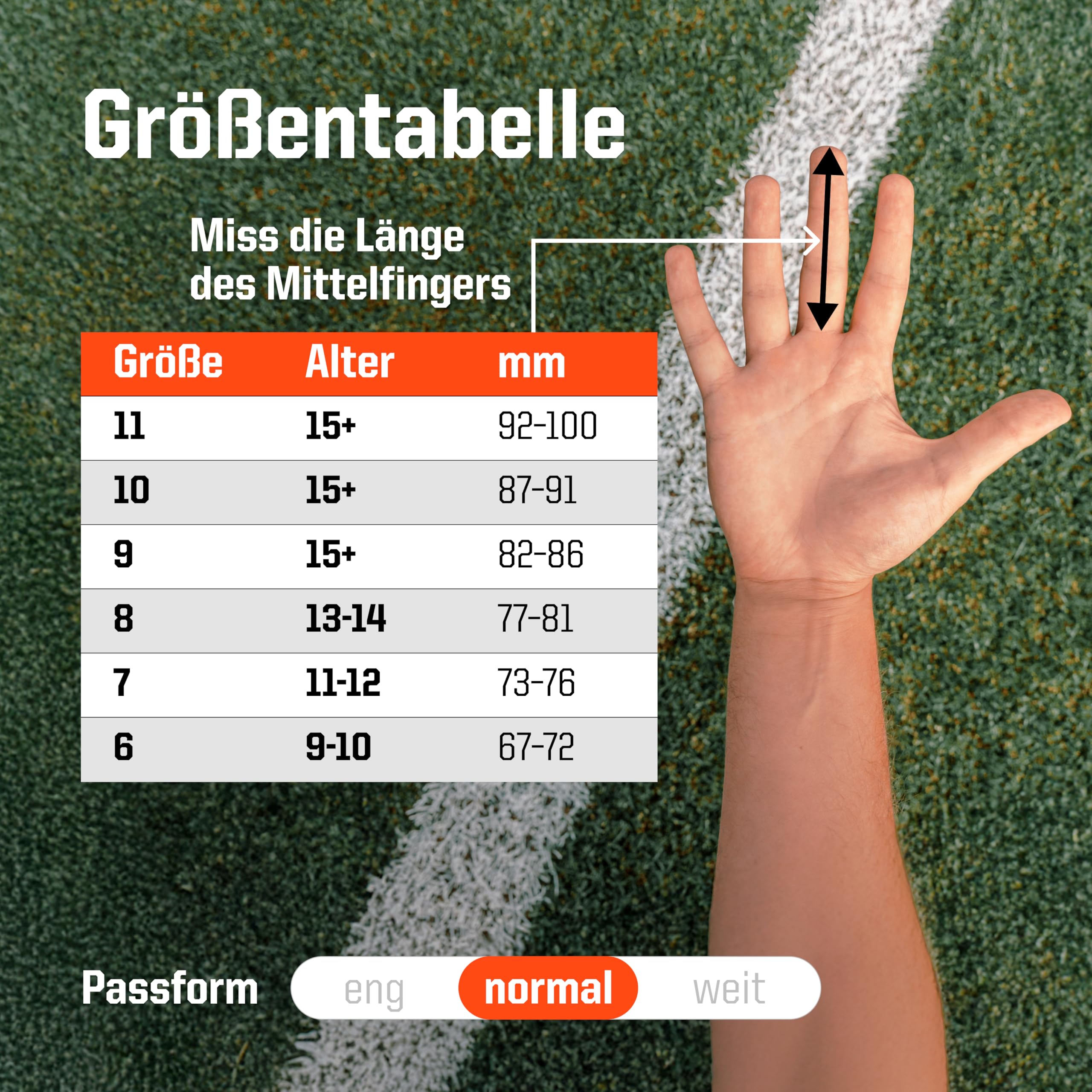 T1TAN Training Torwarthandschuhe Kinder, Herren Classic White Out, Fingerschutz Gr. 4-11, Torhüterhandschuhe Erwachsene, Tormannhandschuhe Jugendliche, Torwarthandschuhe Kinder, 5-15+ Jahre