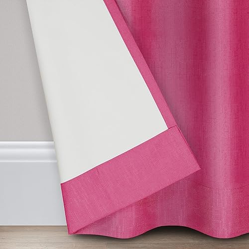 Vista 97 de ECLIPSE, Kendall - Cortinas blackout térmicas modernas con bolsillo para cortinero, cortinas para ventana de habitación o sala (1 panel), 42x84