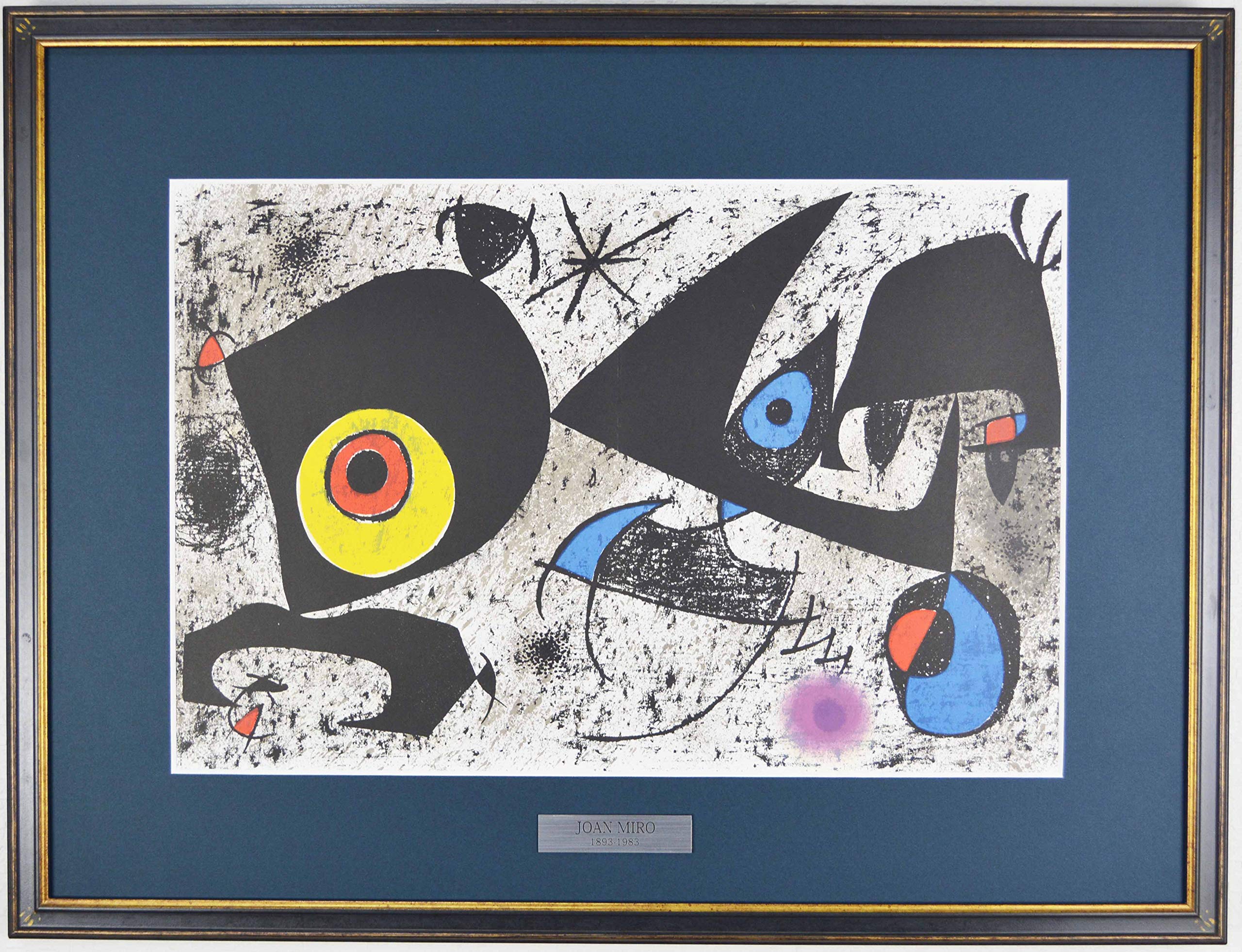 Amazon | ジョアン ミロ『ジョアン・ミロへのオマージュ』絵画 版画 