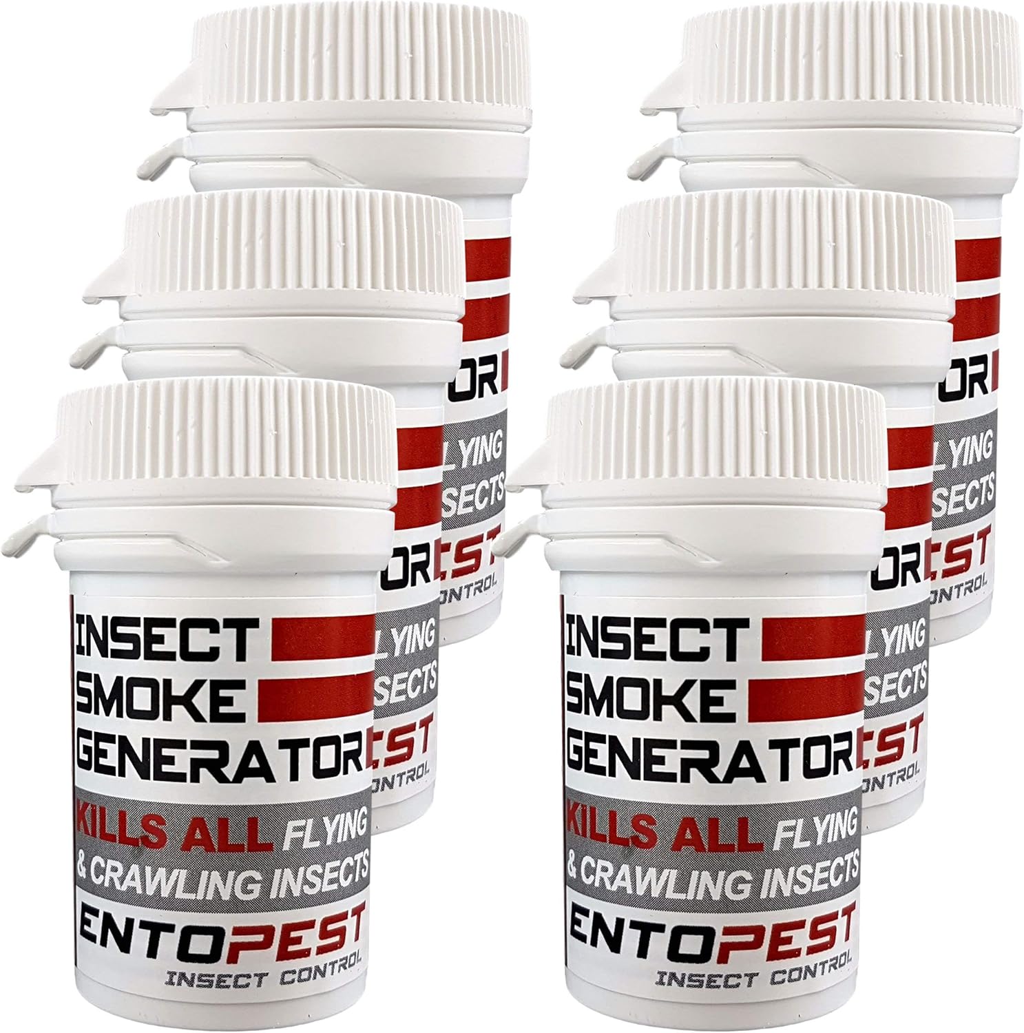 6 x Entopest Insect Smoke Bomb Killer Fogger for Control of Cluster Fly