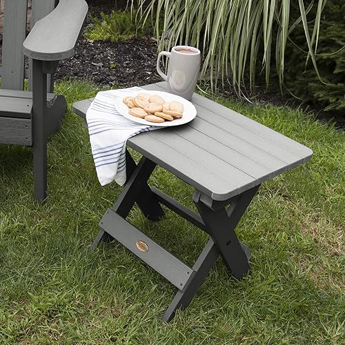 Miniatura 4 de highwood Mesa auxiliar Adirondack plegable, teca costera