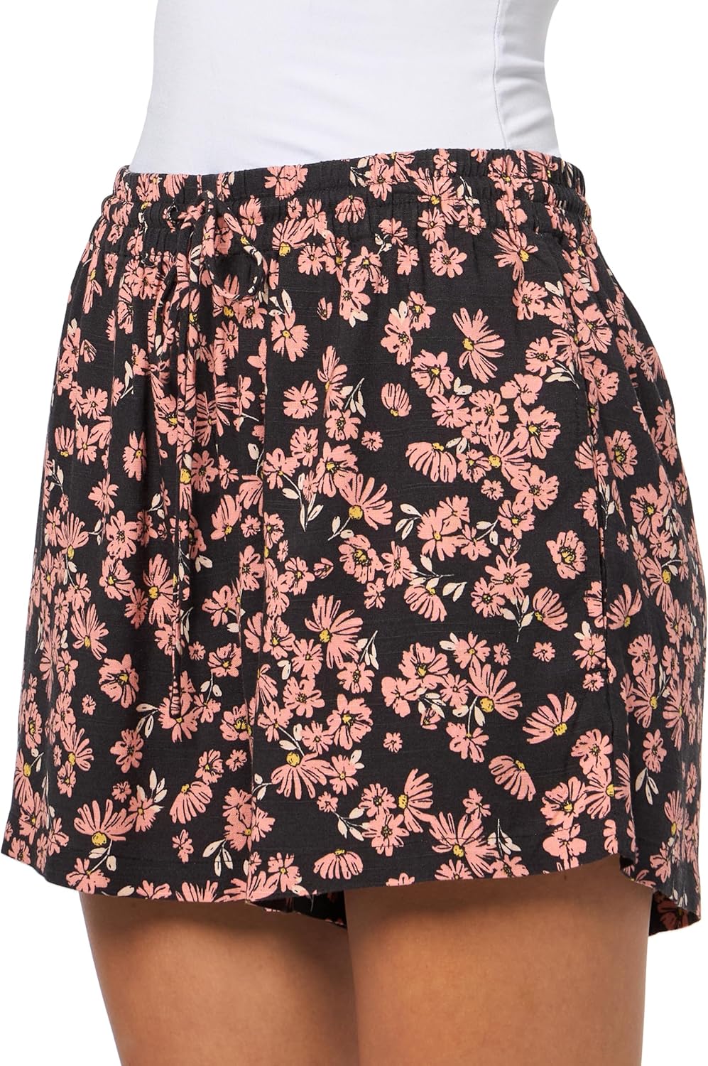 Volcom Women's Sunny Daze High Waisted Elastic Waist Beach Shorts - Image 3