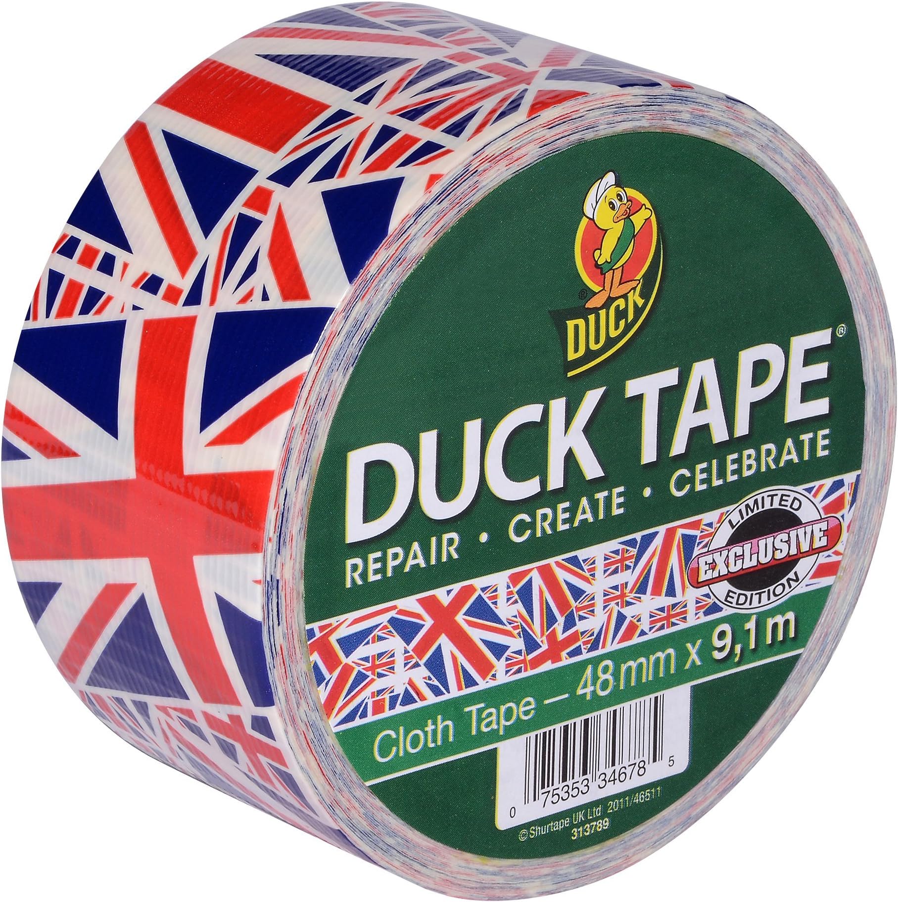 Duck 282221 Union Jack Duct Tape