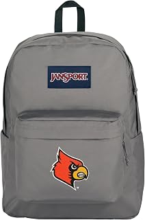 JanSport Graphite Grey Superbreak Plus Backpack with Padded 15'' Laptop Sleeve