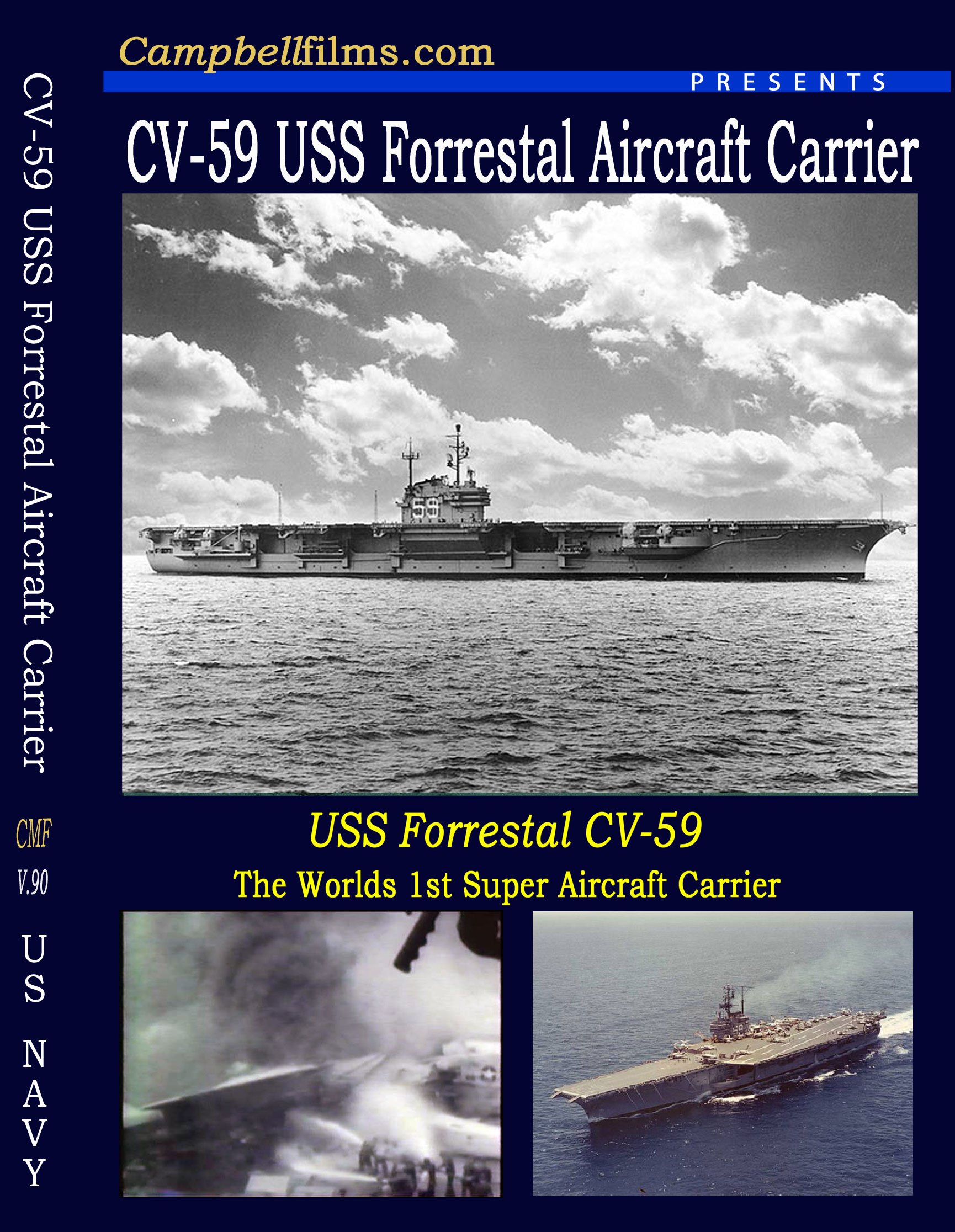 Forrestal Carrier Fire USS Forrestal Named After Beacon Native James