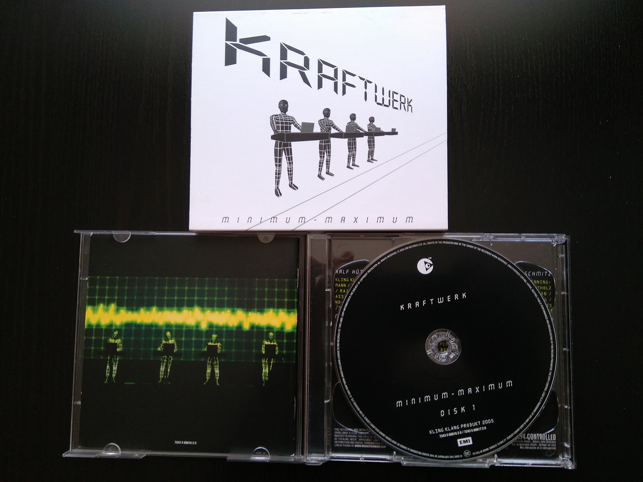 Minimum-Maximum Live: Kraftwerk: Amazon.it: CD e Vinili}