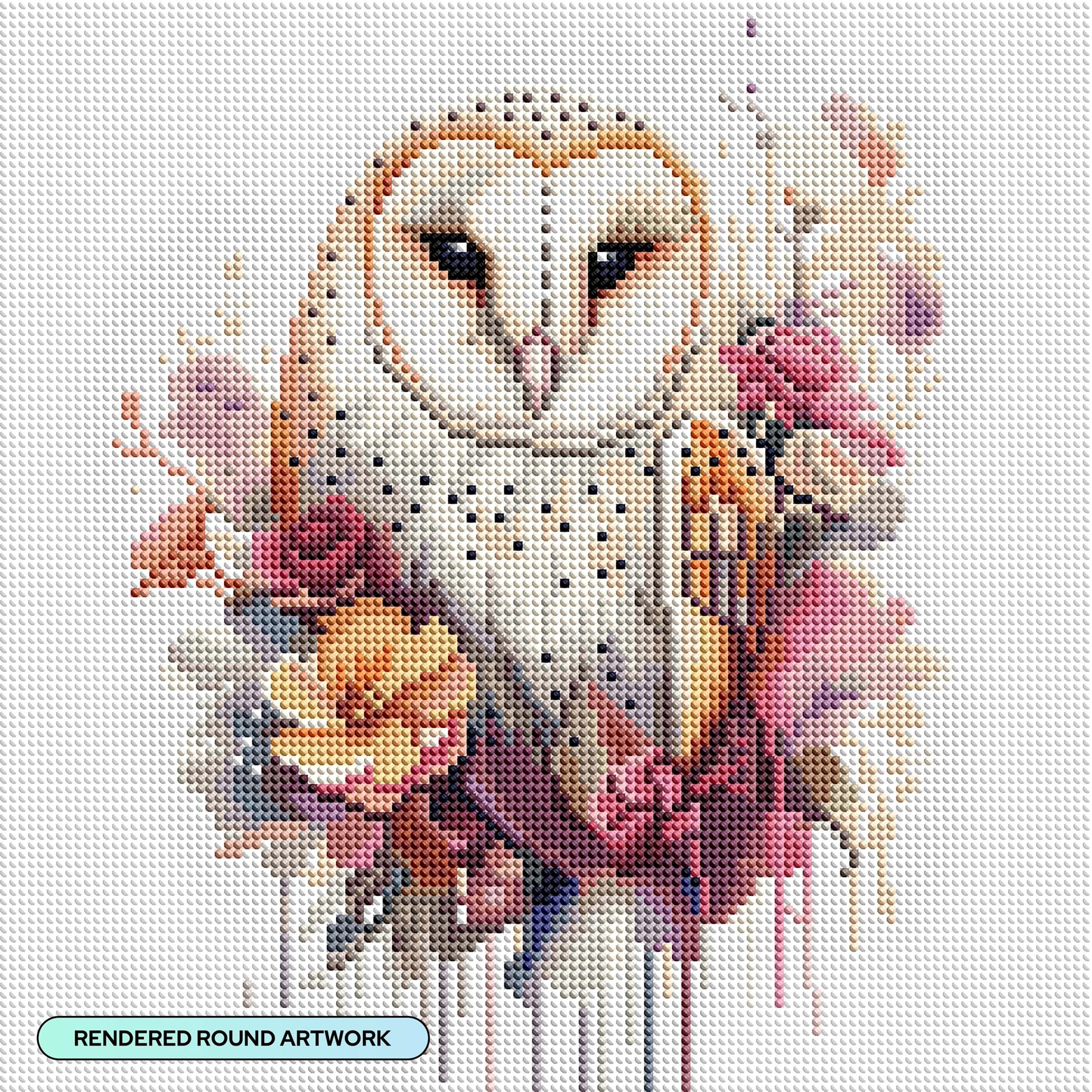 Amazon.com: DIAMOND ART CLUB Austere - Owl Diamond Painting Kit