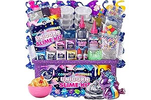 Cosmic Shimmer Slime Kit: Unicorn Galaxy Adventure for Girls 7-12