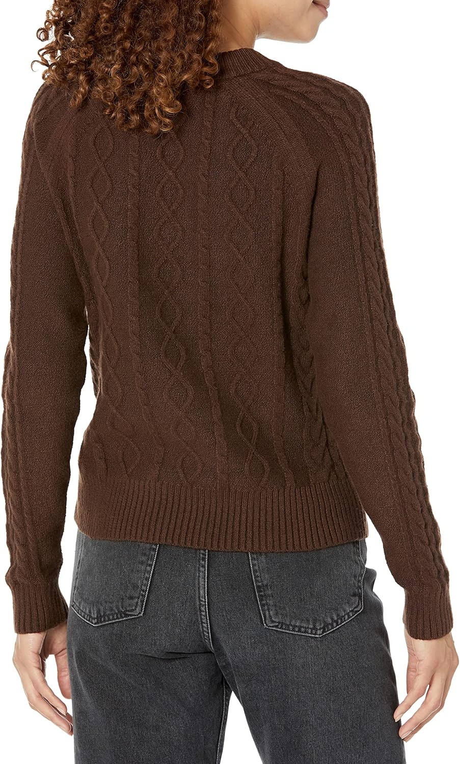 Amazon Essentials Women's Stitch Cable Sweater - Image 2
