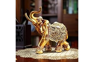 7" Elephant Statue, Guardian of Good Luck