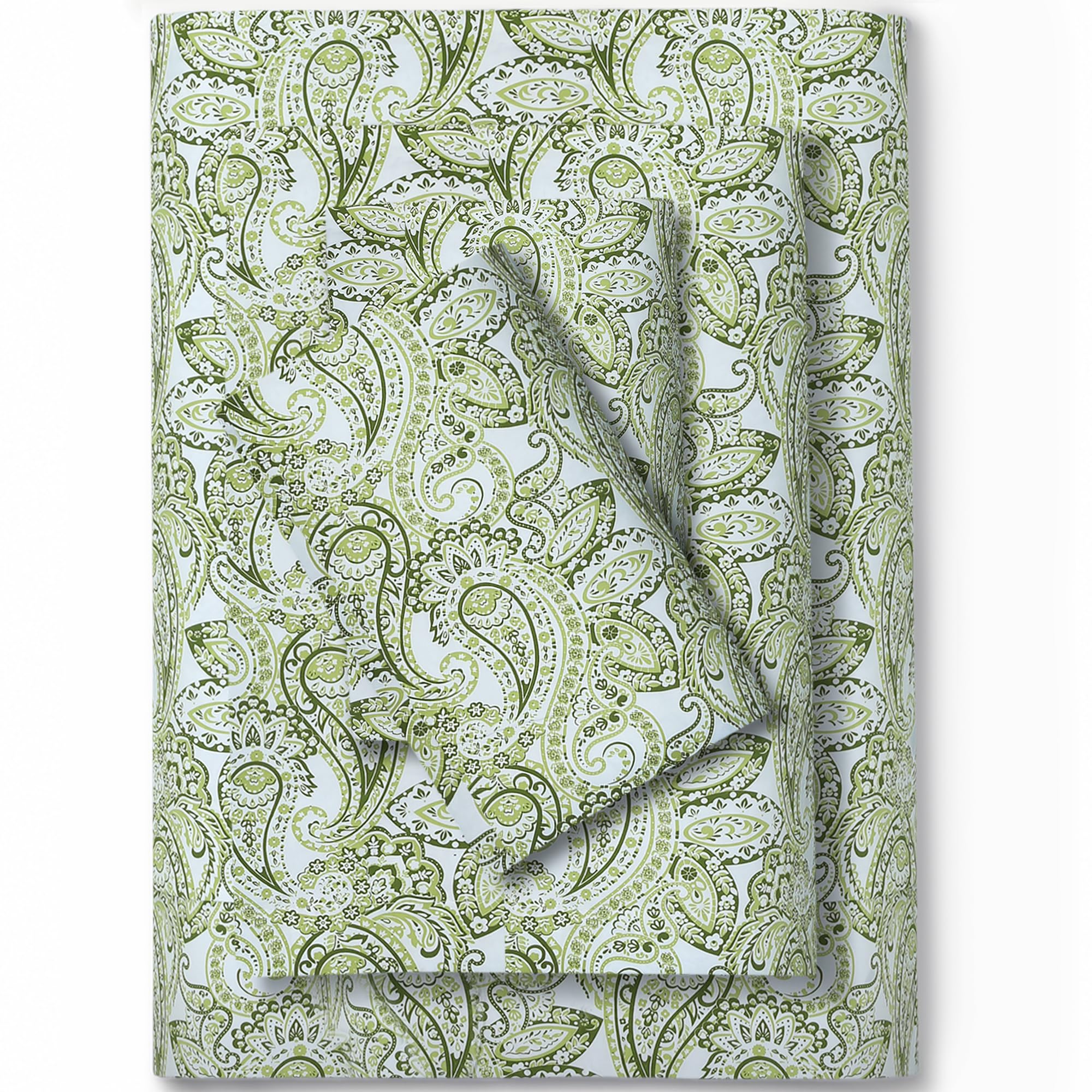 Feather &amp; Stitch 100% Cotton Sateen 500 TC Twin Size Bed Sheet Set