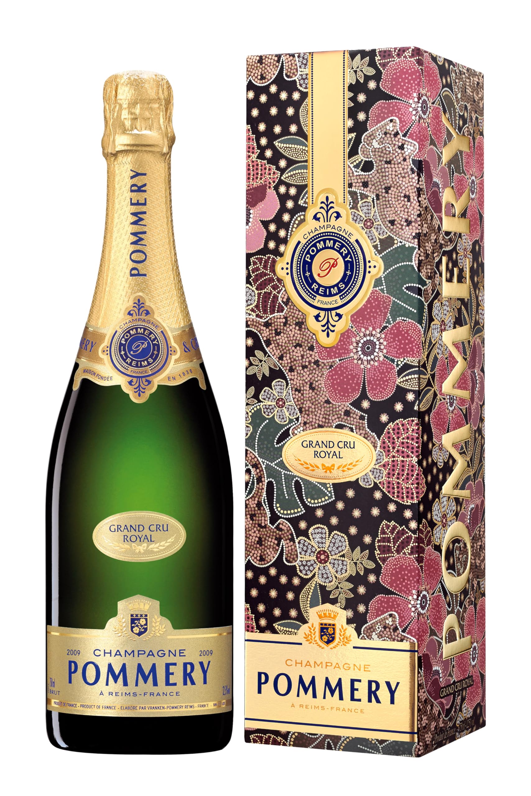 Pommery Grand Cru Vintage 2009 Champagne Gift Box,75 cl