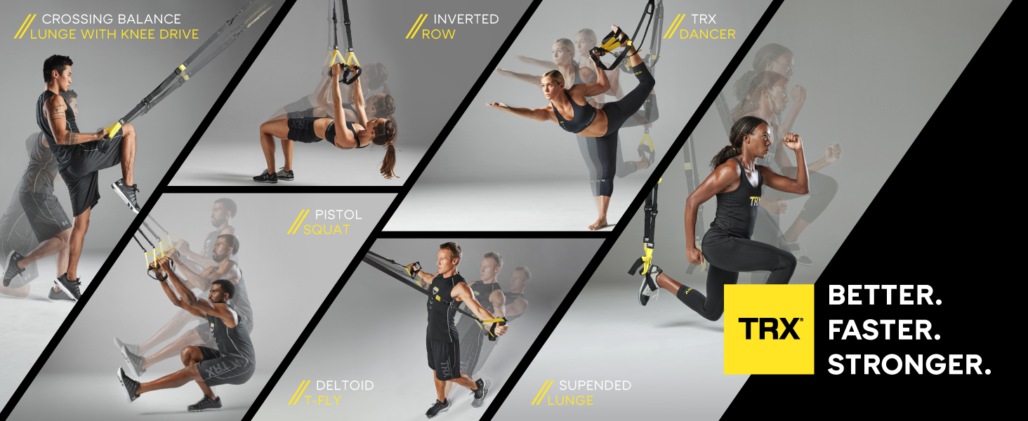 TRX All In One Suspension Training System: Full Body Workouts for