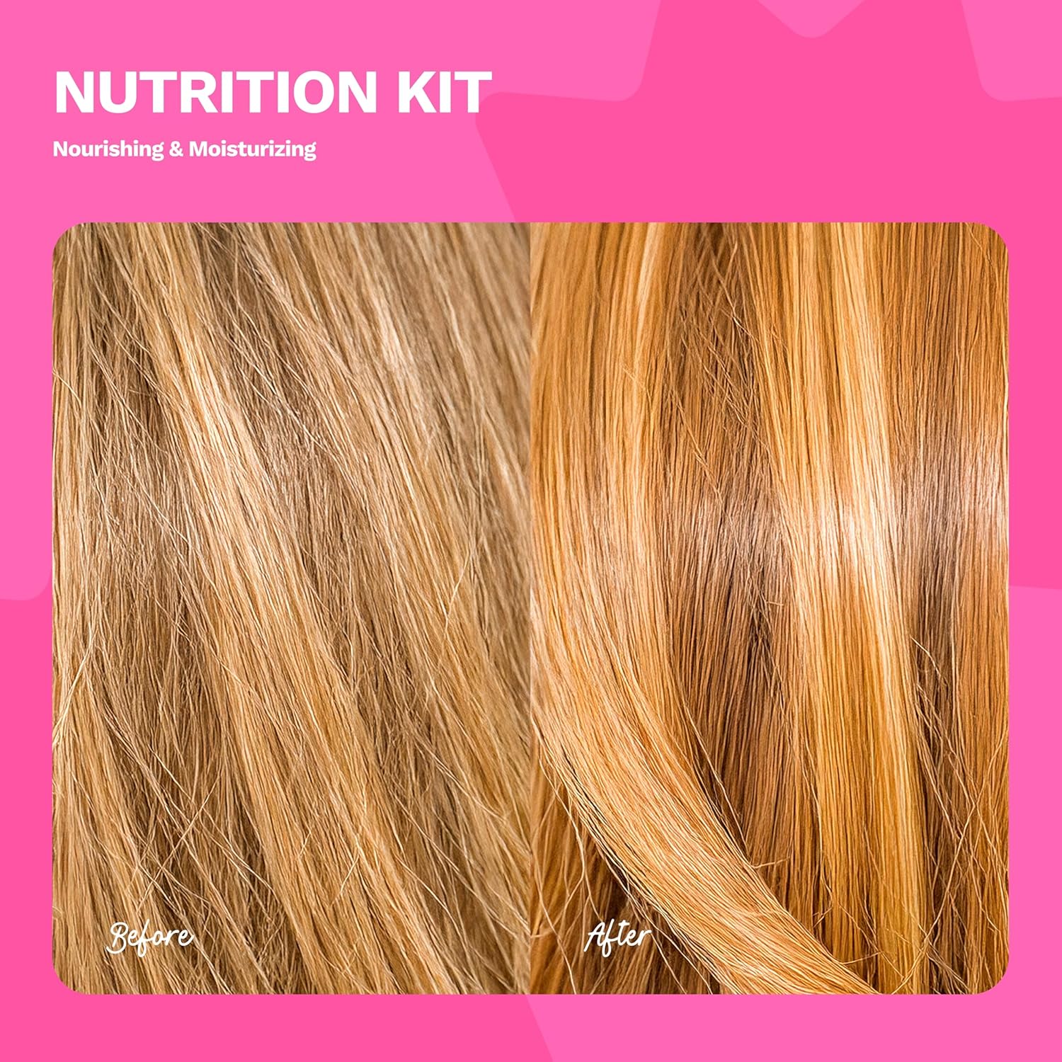 Nutrition Kit for Hair Care. Ginger based formula. Shampoo, Nourishing Mask Heat and Sun Protectant. Free of parabens, salt, alcohol, sulfates.