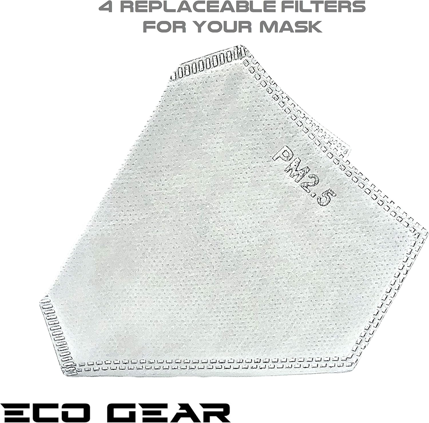 ECOGEAR Anti Pollution Face Mask Particulate Respirator Mask for Dust