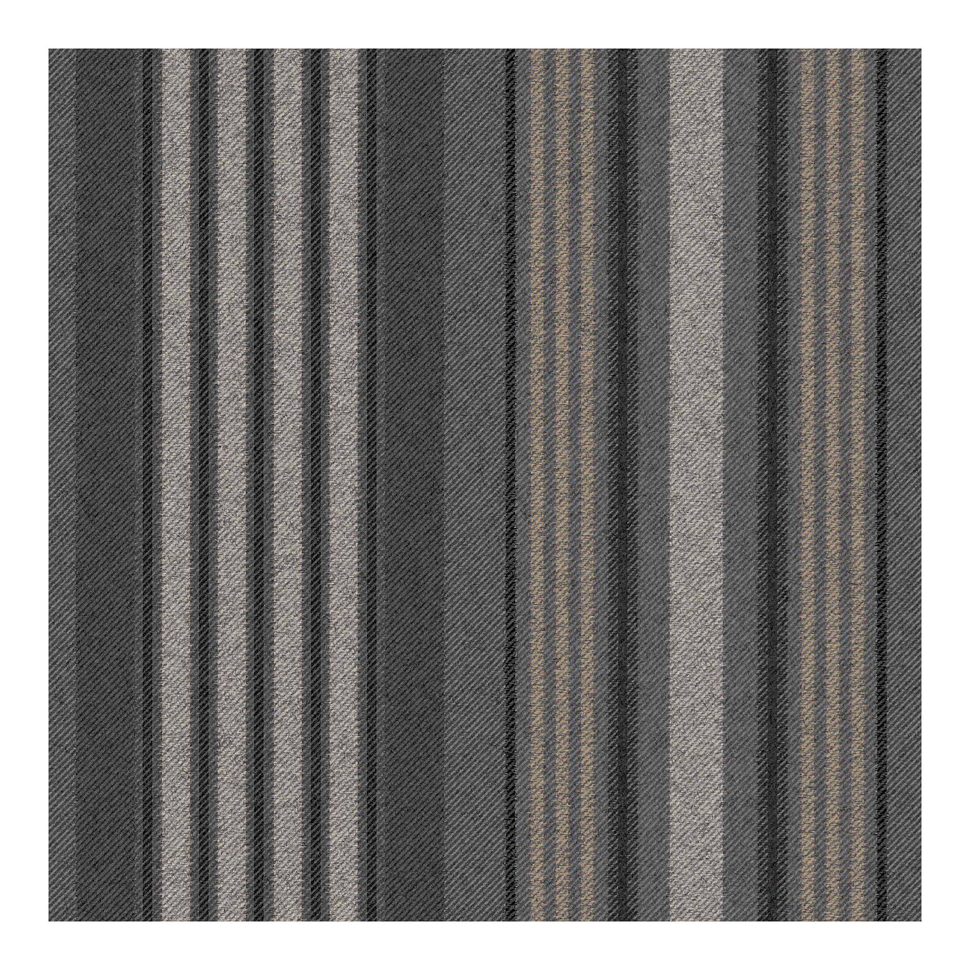 Superfresco Easy Loom Stripe Charcoal Wallpaper from B&Q
