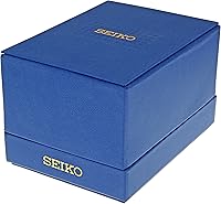 Vista 2 de Seiko SNAE43 cronógrafo multifunción de acero inoxidable con esfera negra para hombre, Negro -, Cronógrafo