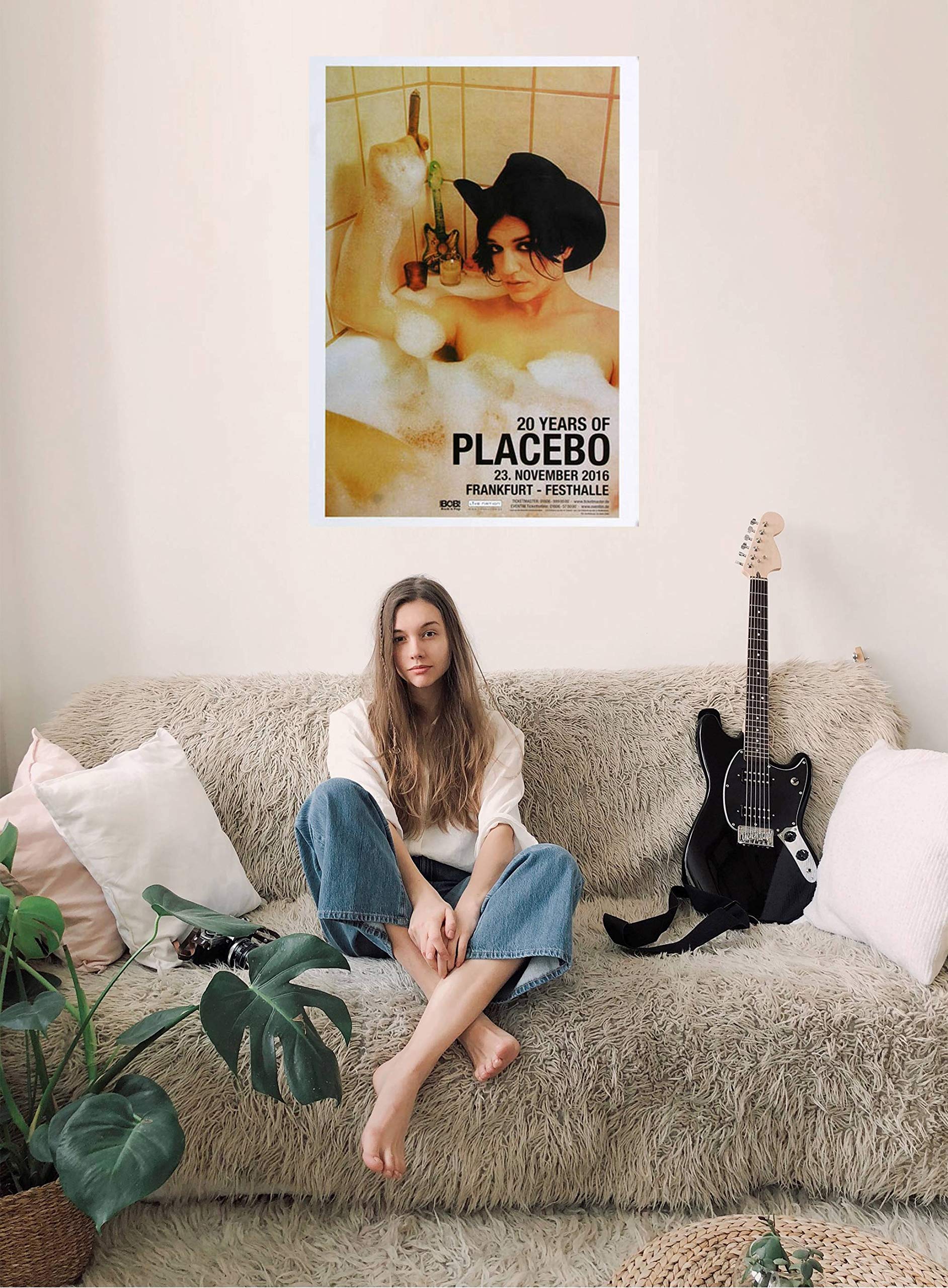 Placebo - A Pleace to Dream 4, 2016 » Konzertplakat/Premium Poster | Live Konzert Veranstaltung | DIN A1 «
