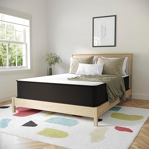 Miniatura 22 de Flash Furniture Dream - Colchón híbrido de 12 pulgadas, espuma de alta densidad de tamaño individual y colchón de resortes interiores en una caja,