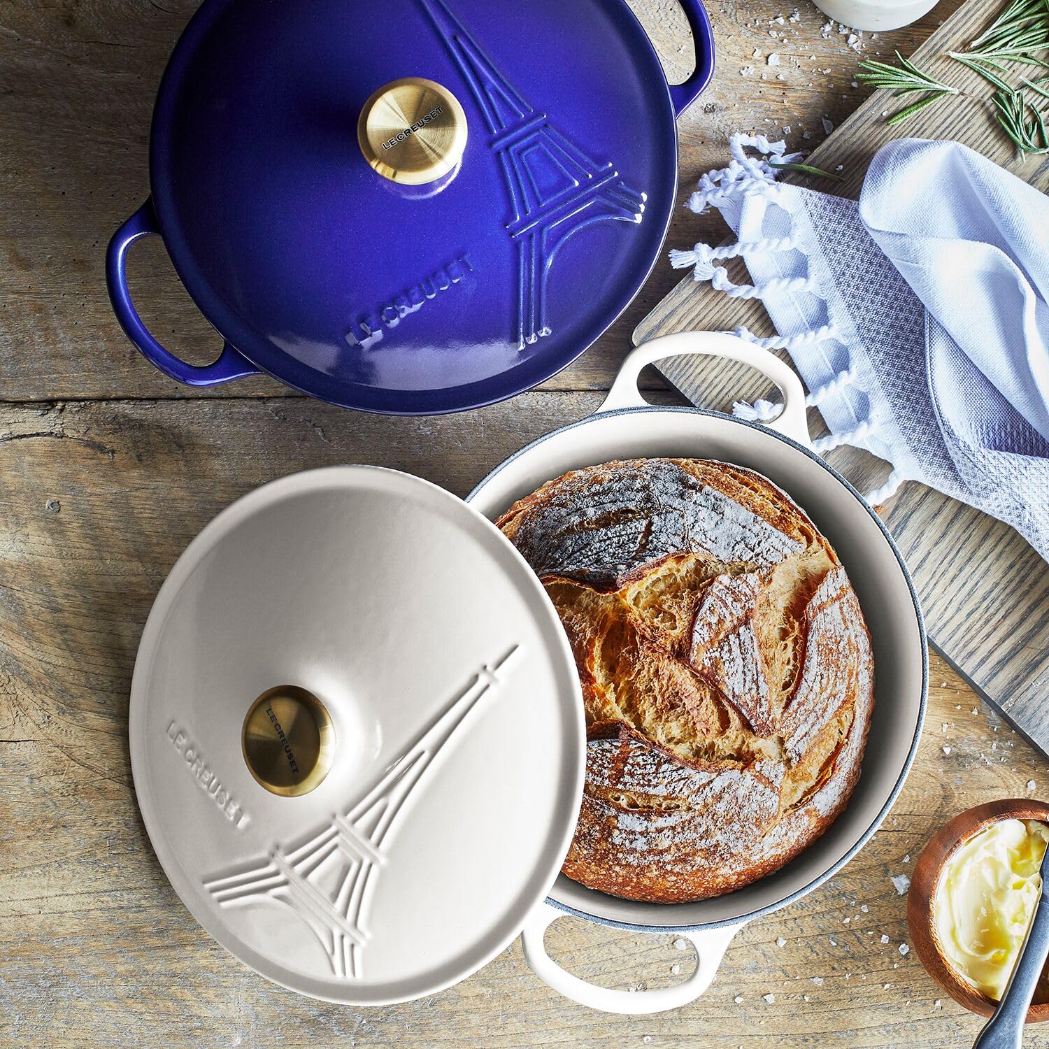 Amazon.co.jp: Le Creuset エッフェル塔コレクション エナメル鋳鉄 