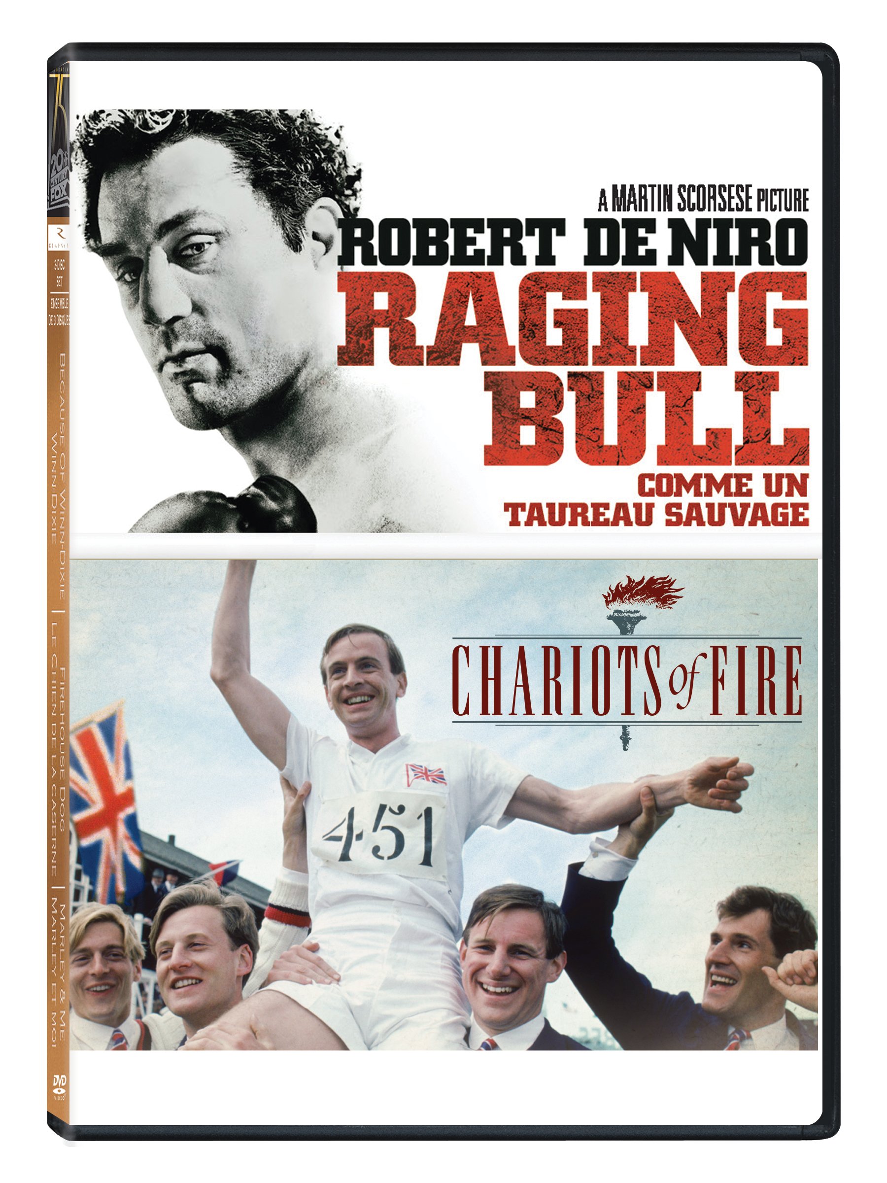 2 Movies Collection: Raging Bull (1980) + Chariots of Fire (1981)