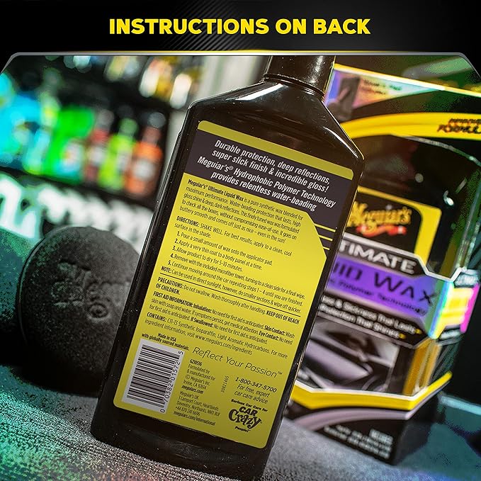 Meguiar's Ultimate Liquid Wax Cera Líquida 16 Oz miniatura 8