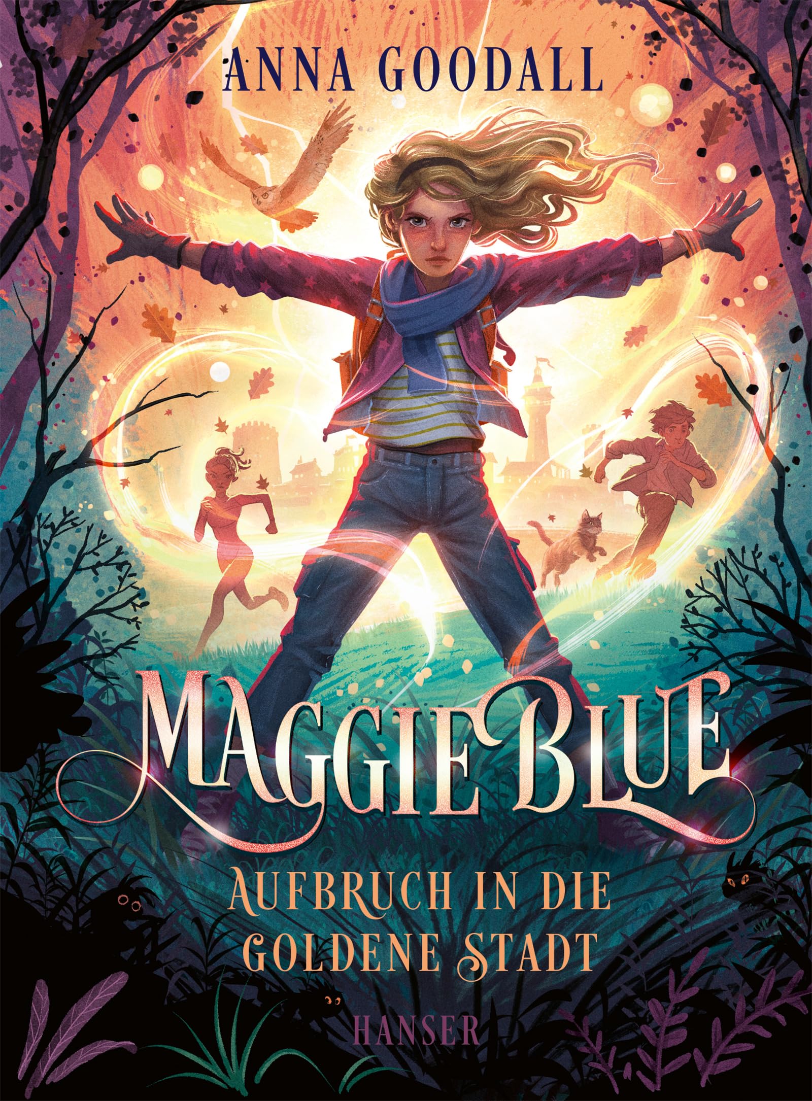 Carl Hanser Verlag Gmbh & Co. Kg Maggie Blue - Aufbruch In Die Goldene Stadt (Maggie Blue, 3, Band 3)