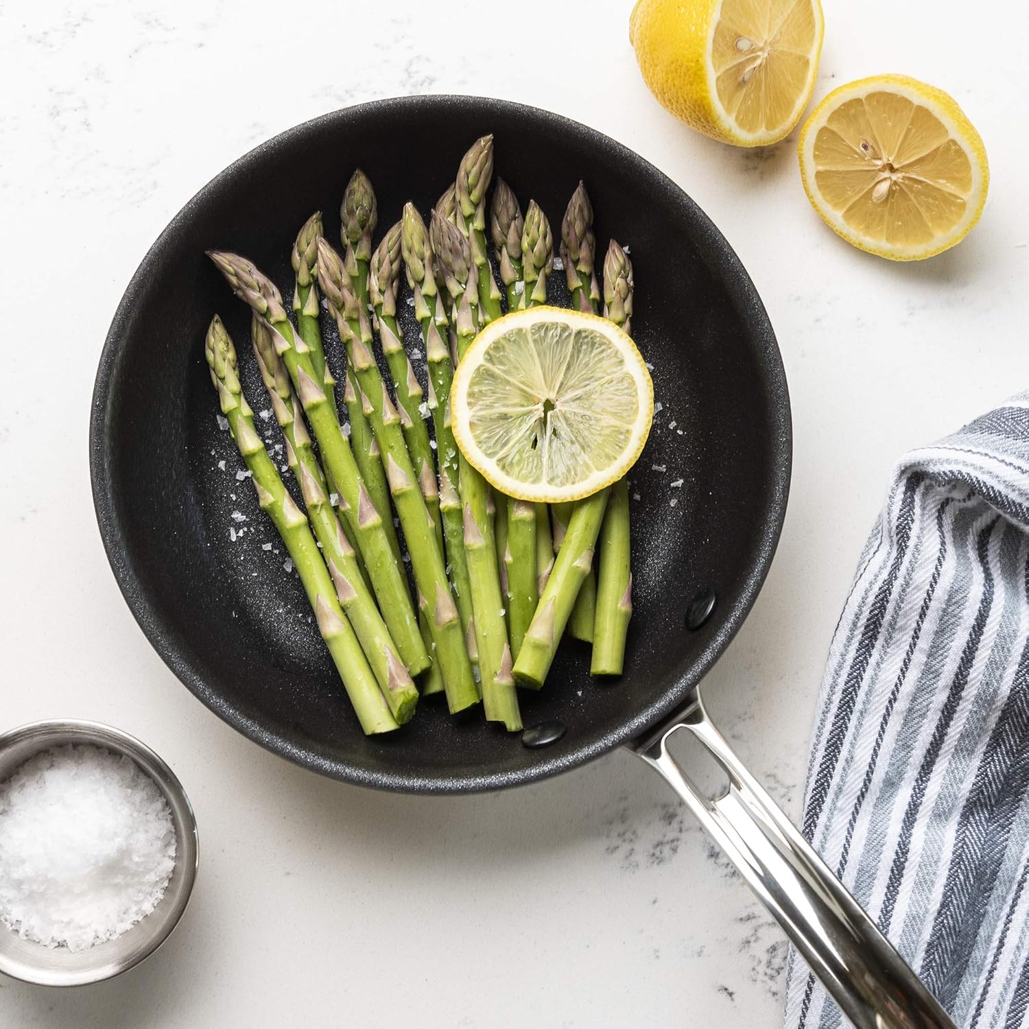 Viking Culinary 8" Nonstick Fry Pan Professional 5-Ply, 8 Inch, Satin FInish: Home & Kitchen