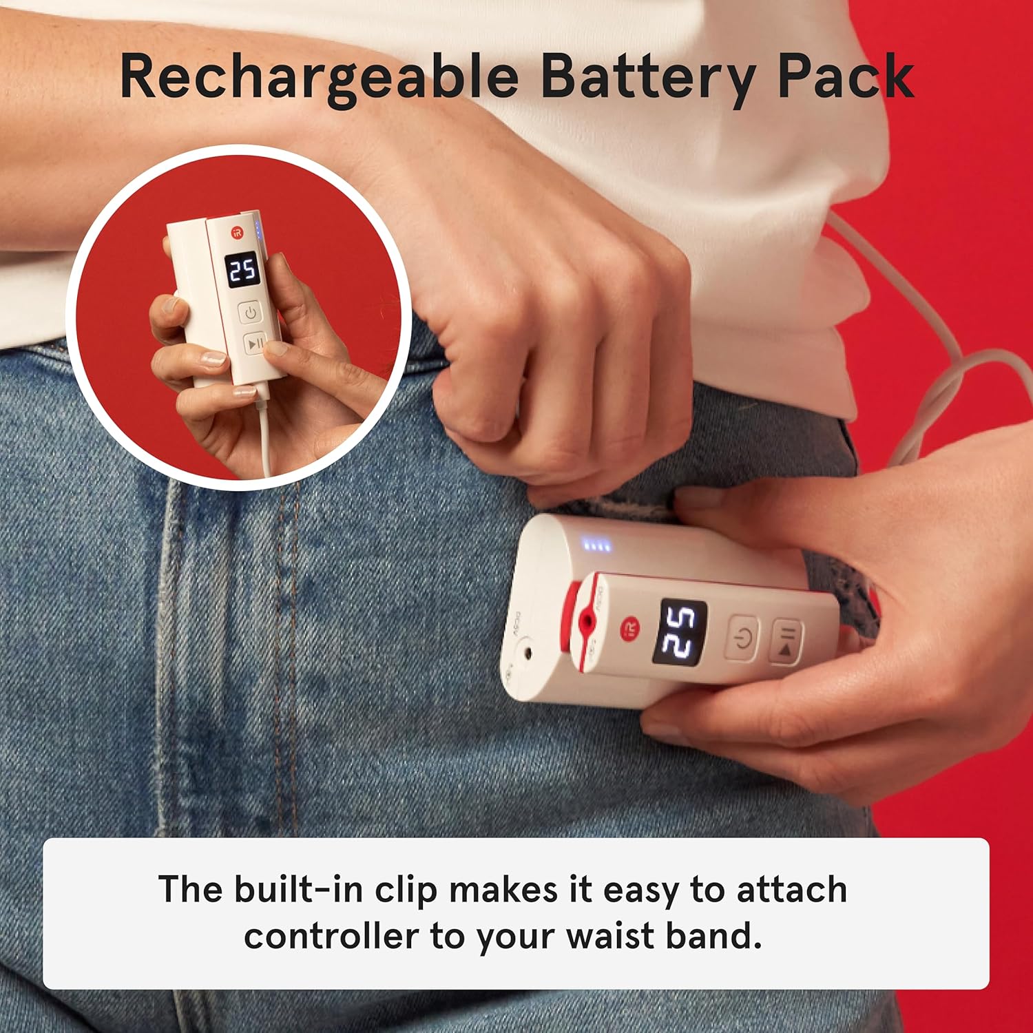 iRestore Professional + Rechargeable Battery Pack - Laser Red Light Therapy for Hair Growth - FDA Cleared Hair Loss, Thinning Treatment for Men & Women - Hair Regrowth Cap - 282 Lasers & LEDs - Image 4