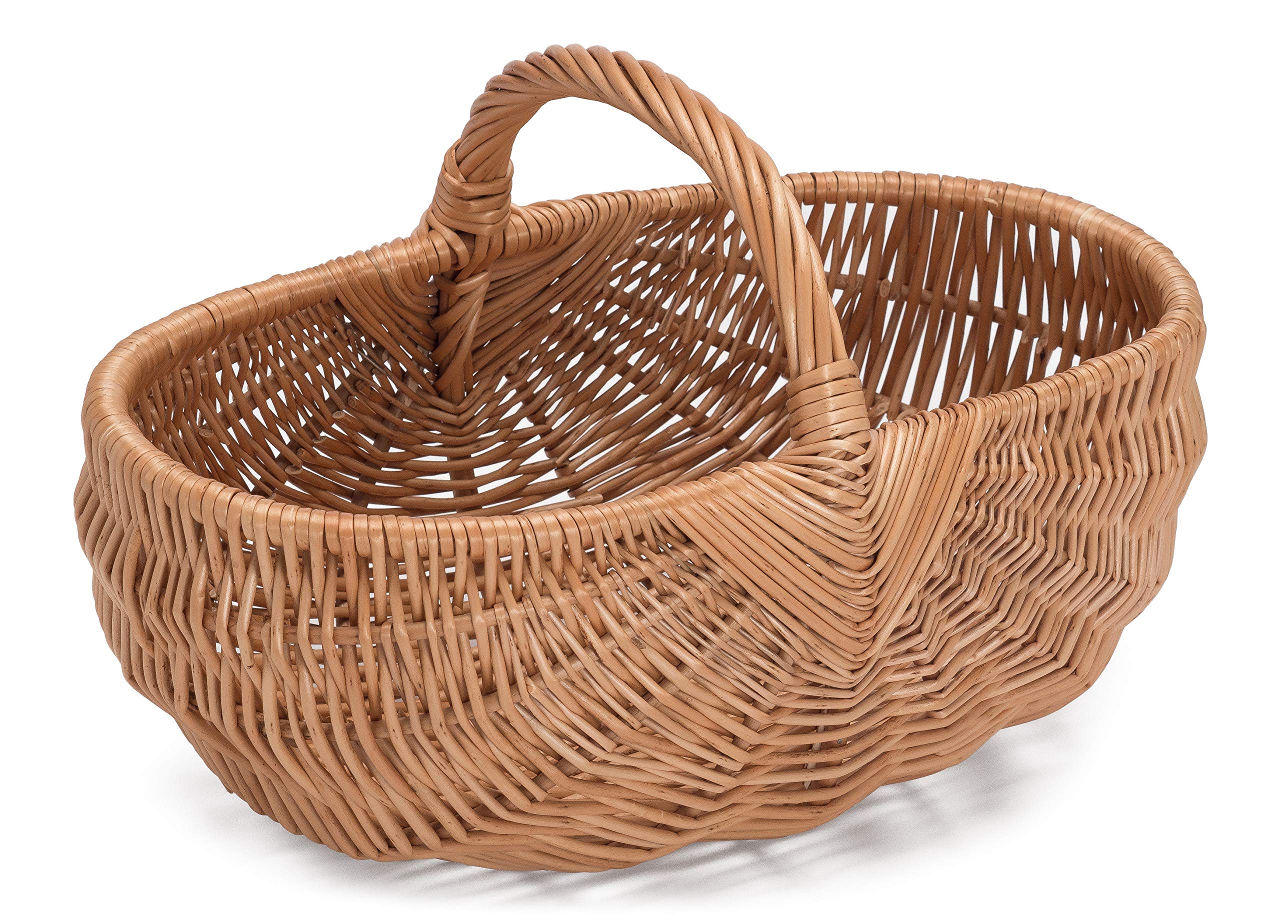 Prestige Wicker Natural Wicker Basket, One Size
