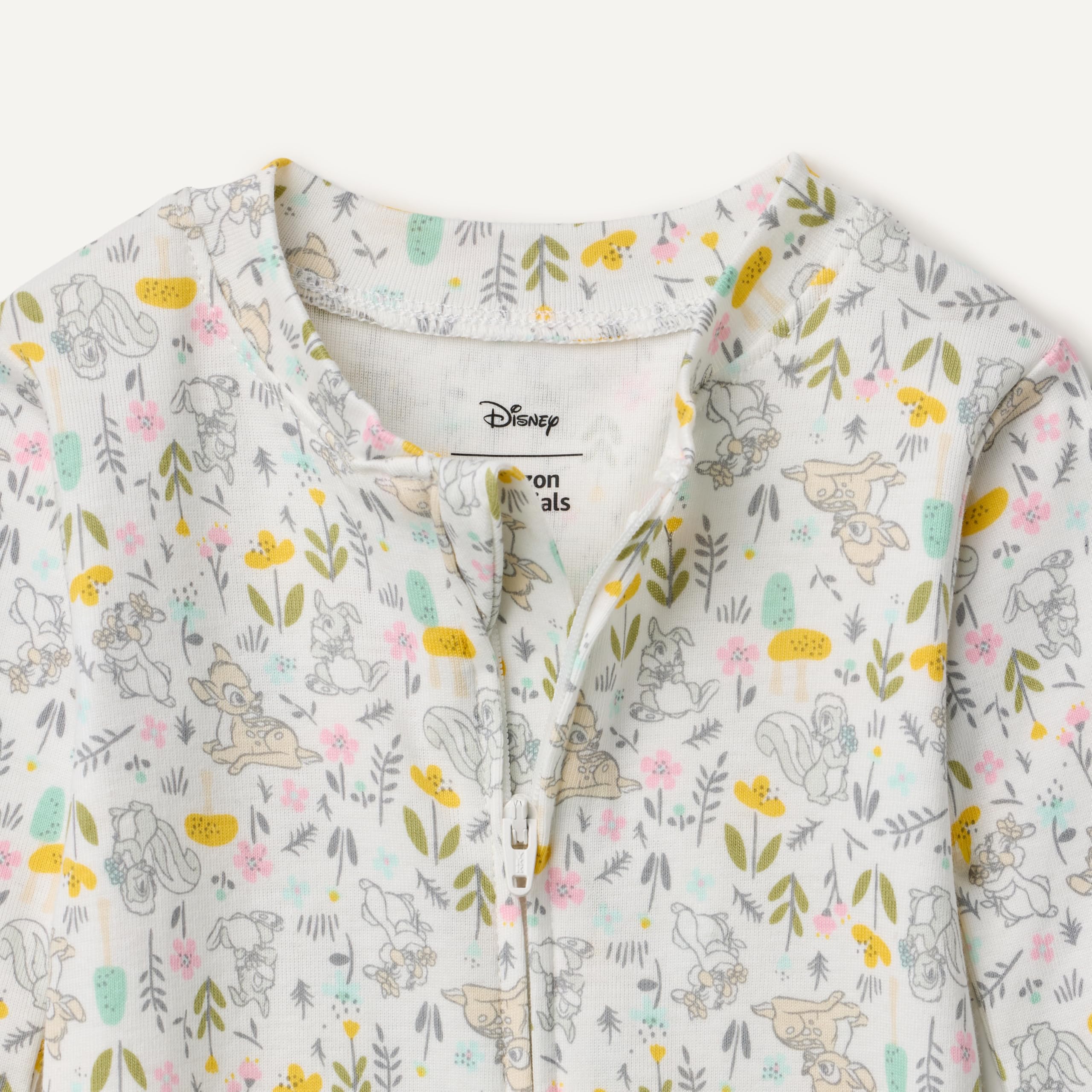 Amazon Essentials Unisex bebé Pijama Ceñido de Algodón con Pies
