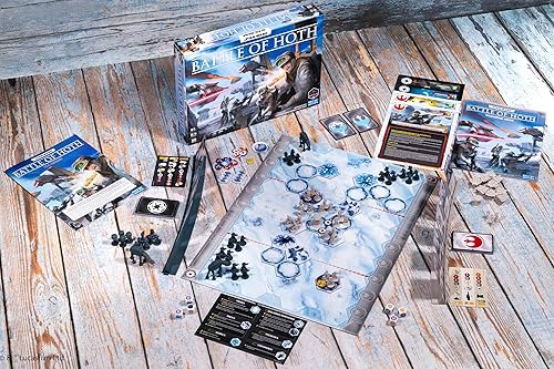 Miniatura 4 de Juego de mesa Asmodee Star Wars Battle of Hoth - Comanda el ejército imperial o las fuerzas rebeldes en un juego de estrategia en miniatura de ritmo