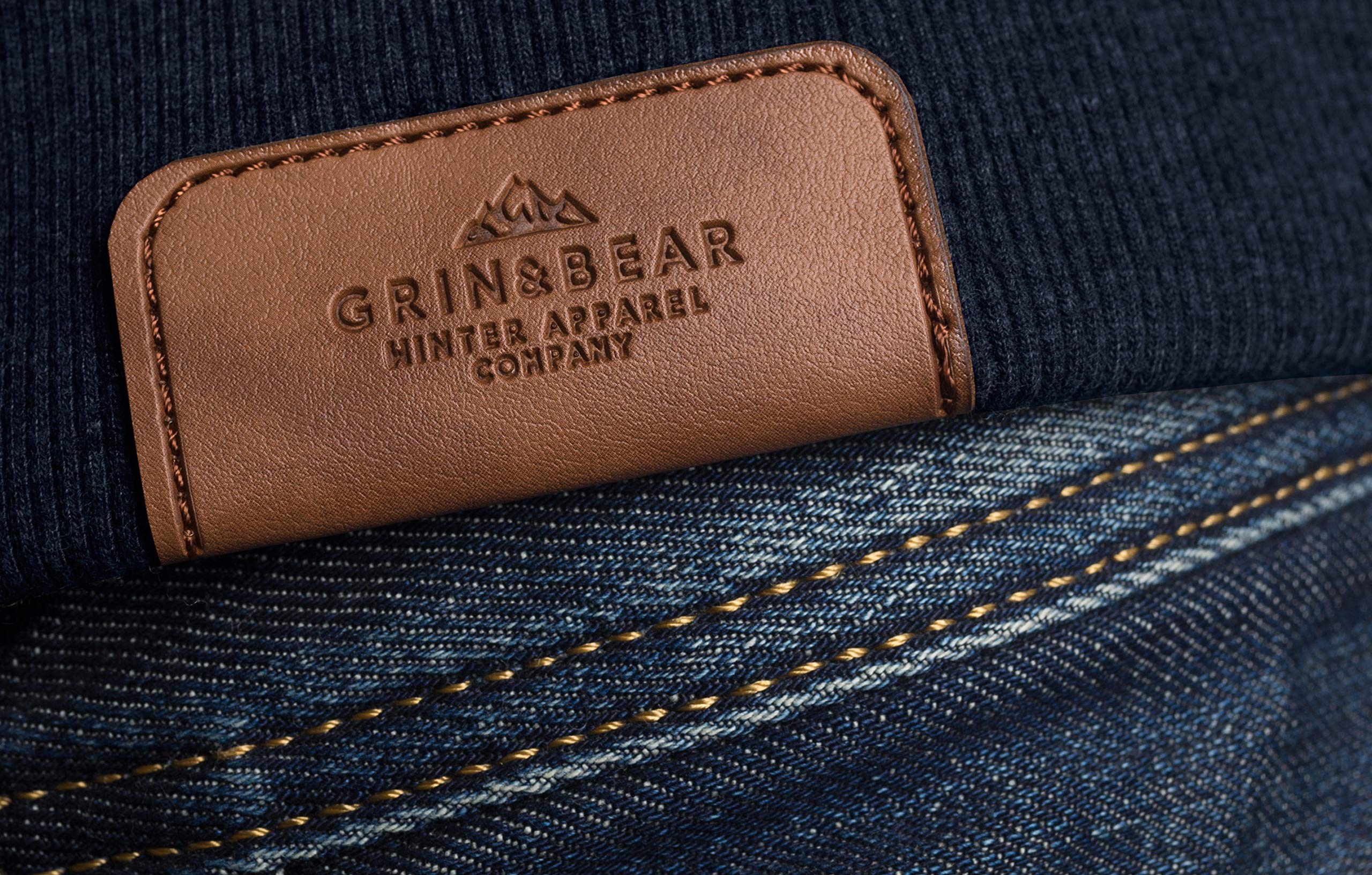 Grin&Bear | Uomo | Felpa con Cappucio Hoodie | GEC022