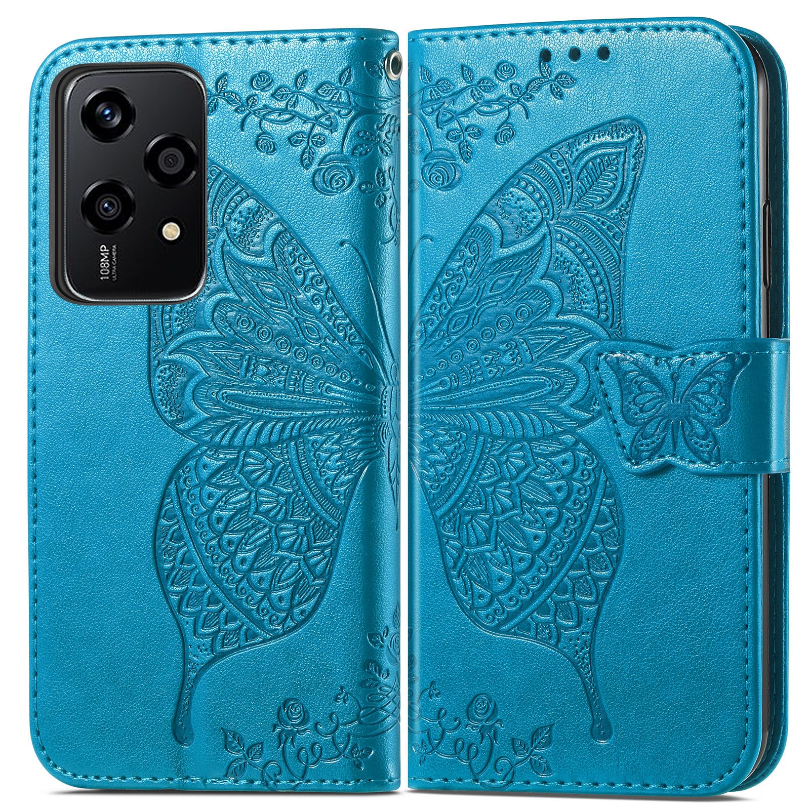 Honor 200 Lite Custodia A Libro in Cover per Cellulari