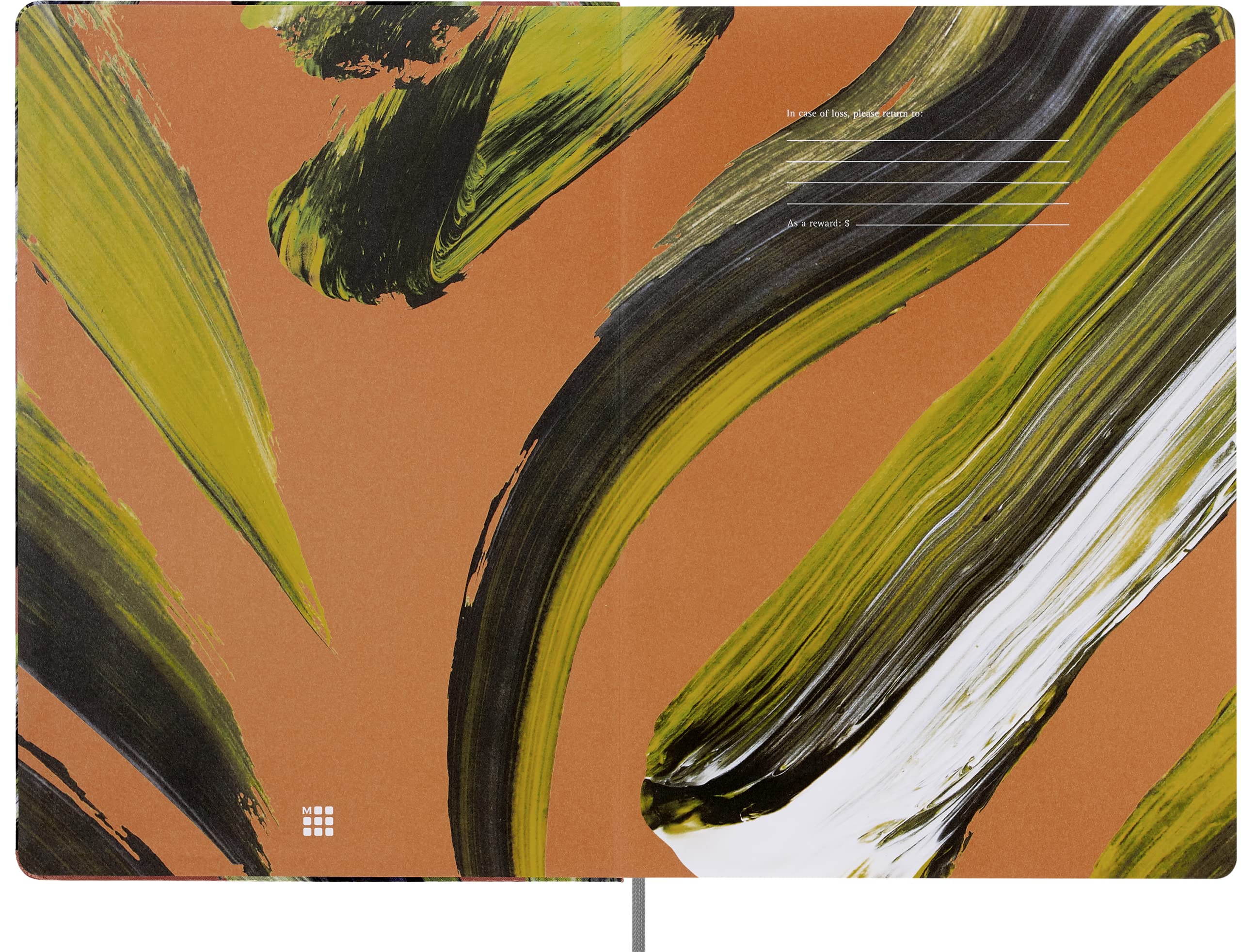 Moleskine Liniertes Notizbuch und Sammlerbox Jahr des Tigers 2022, Hartcover mit Elastischem Verschluss, Limitierte Auflage, Jahr des Tigers Farbe Orange, Format A4, 192 Seiten
