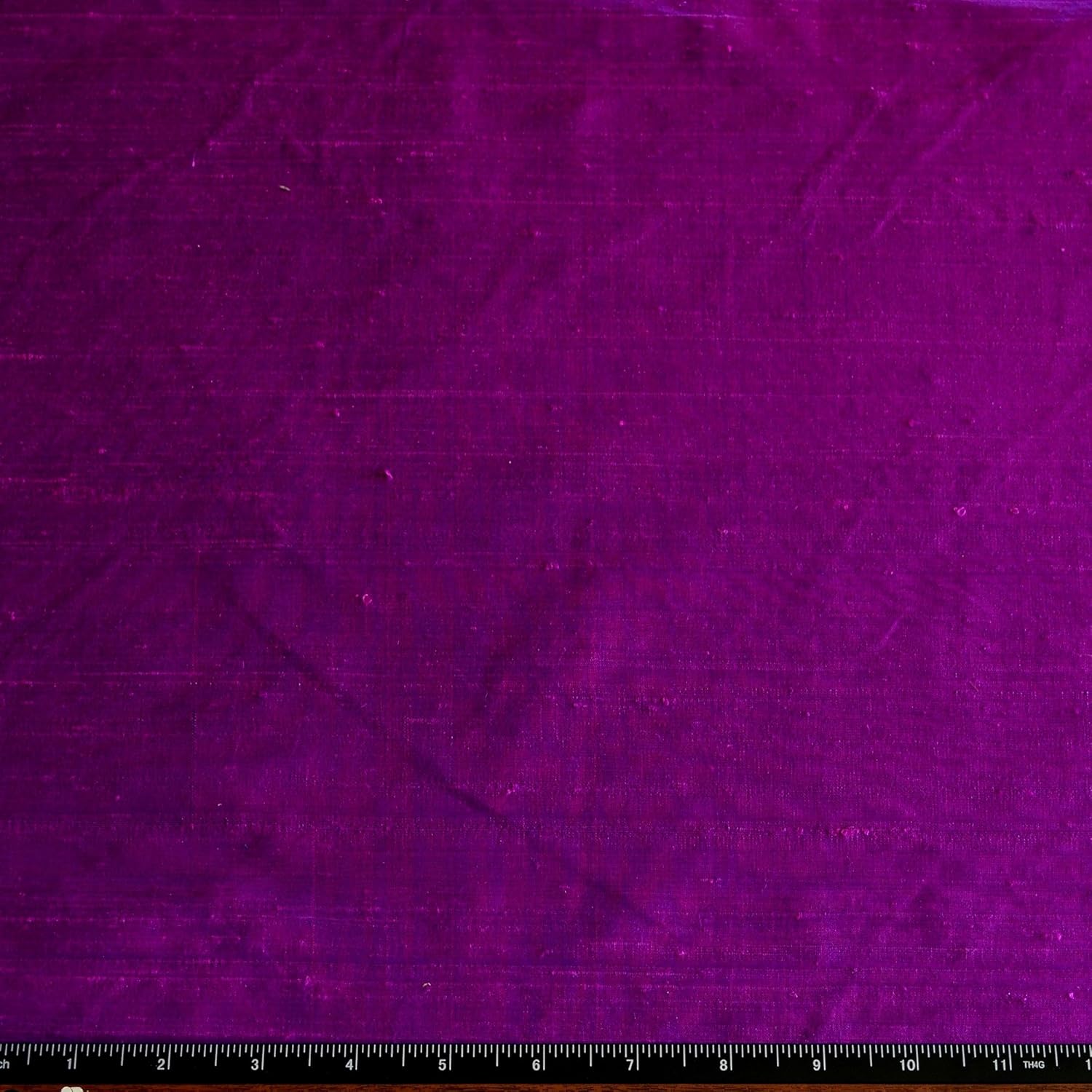 44" Wide - Iridescent Purple Dupioni Silk, 100% Silk Fabric, by The Yard