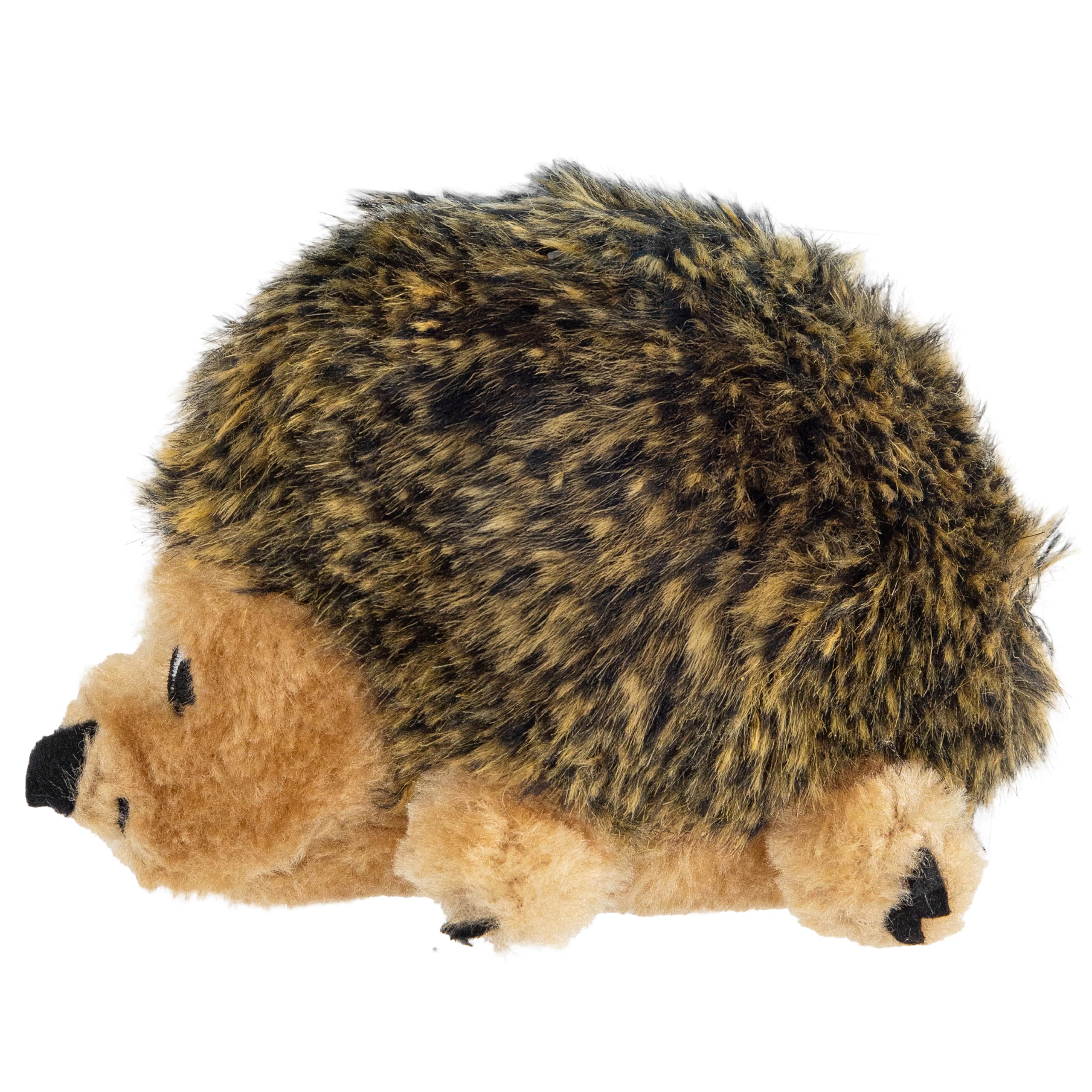Hedgehogz Plush Dog Toy, Squeaks, Small, 6" x 4.5"