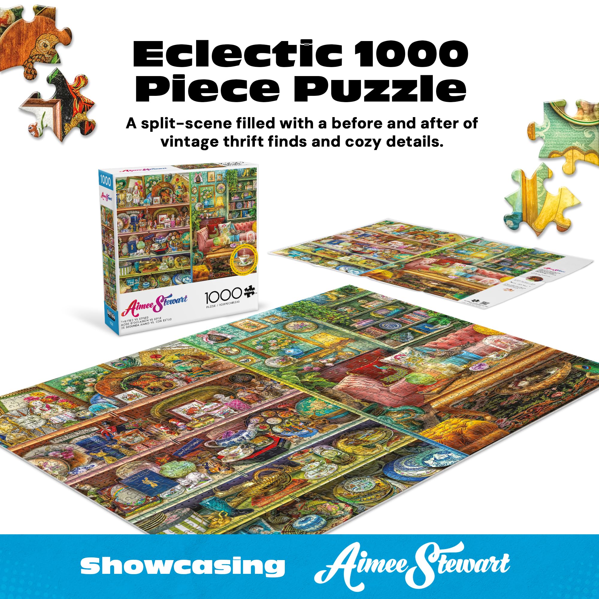 Amazon.ca: Buffalo Games: Aimee Stewart Puzzles
