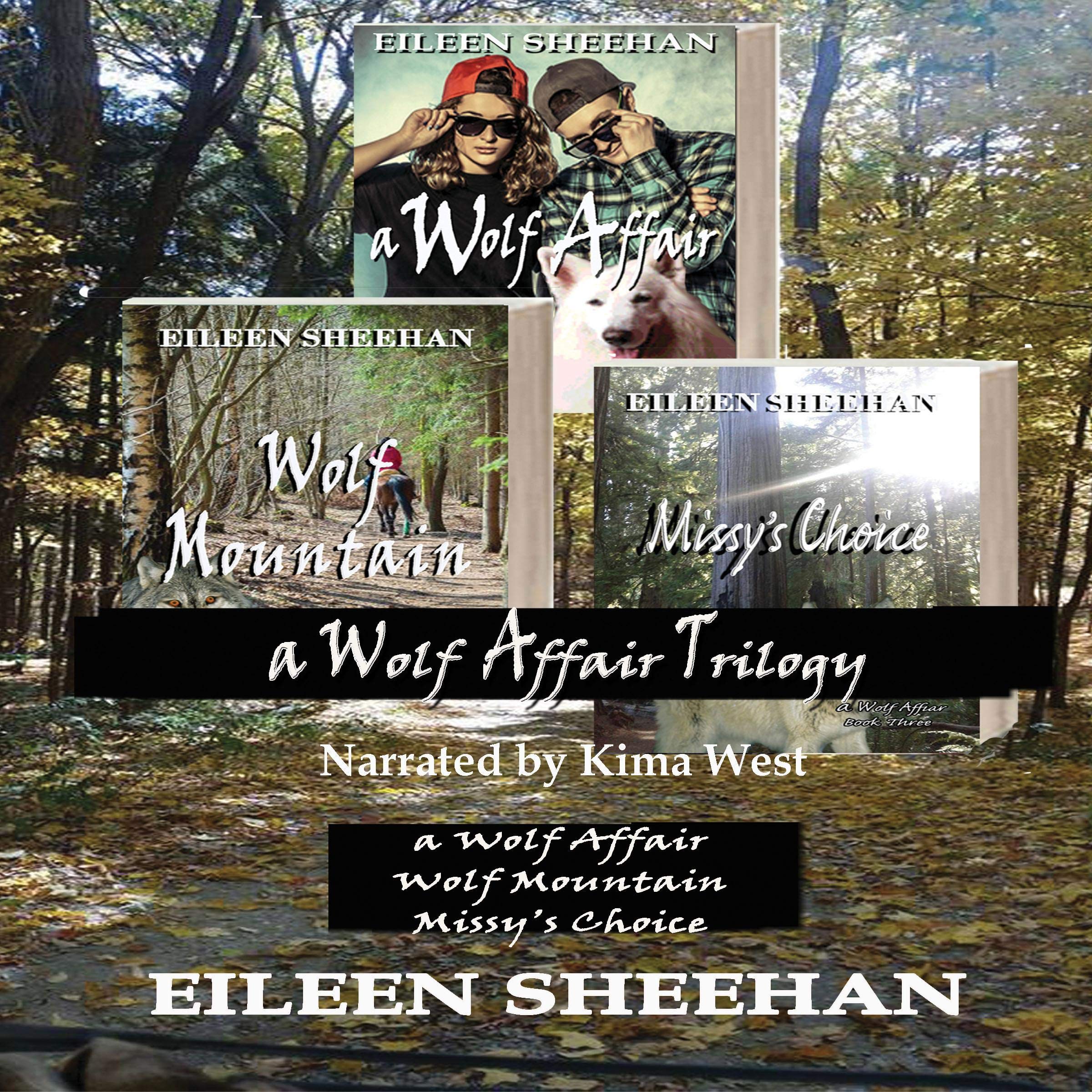 Cover art for A Wolf Affair Trilogy: 1. A Wolf Affair, 2. Wolf Mountain, 3. Missy's Choice
