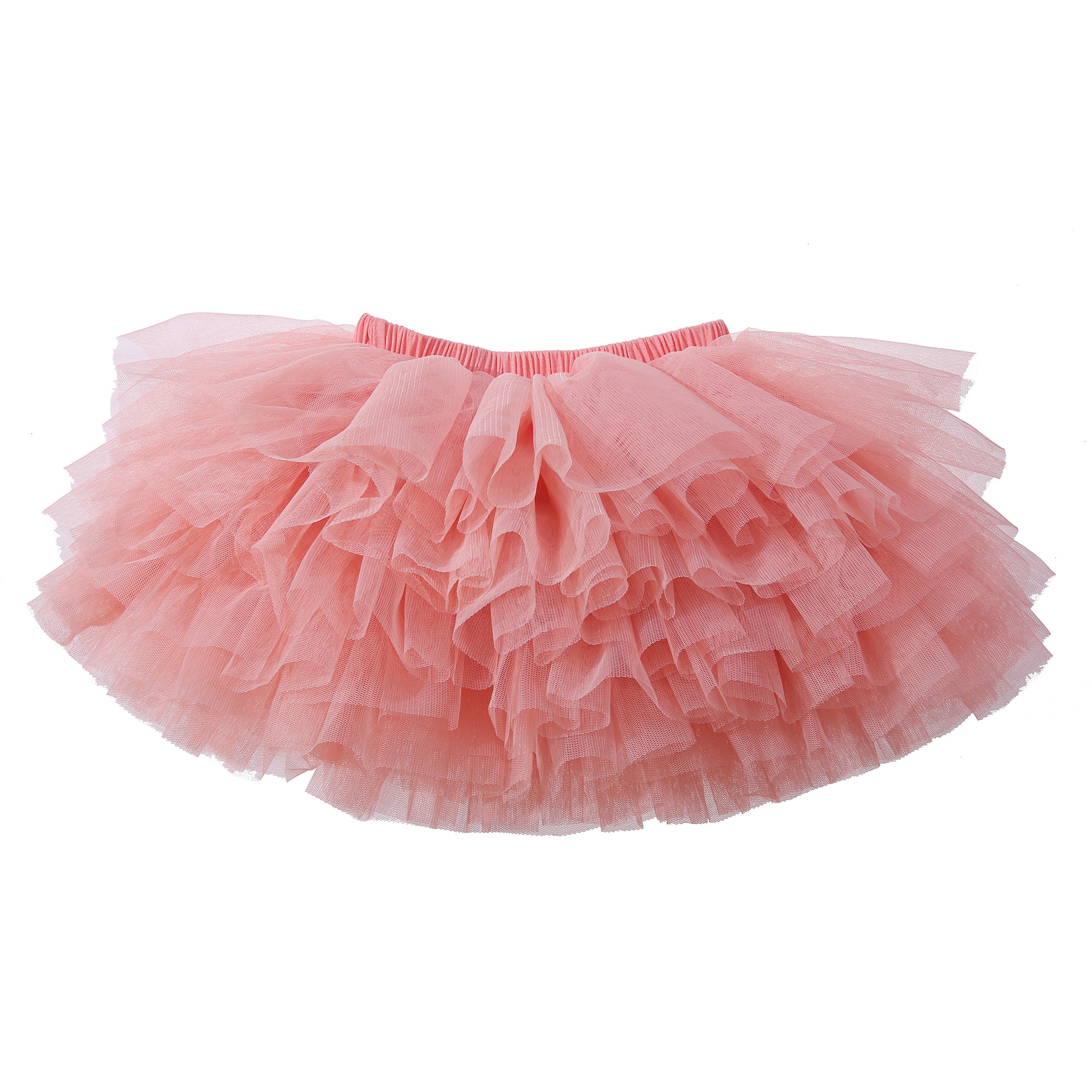Eaasok Baby Girls' Tutu Skirt Toddler 6 Layered Tulle Tutus 1-8T