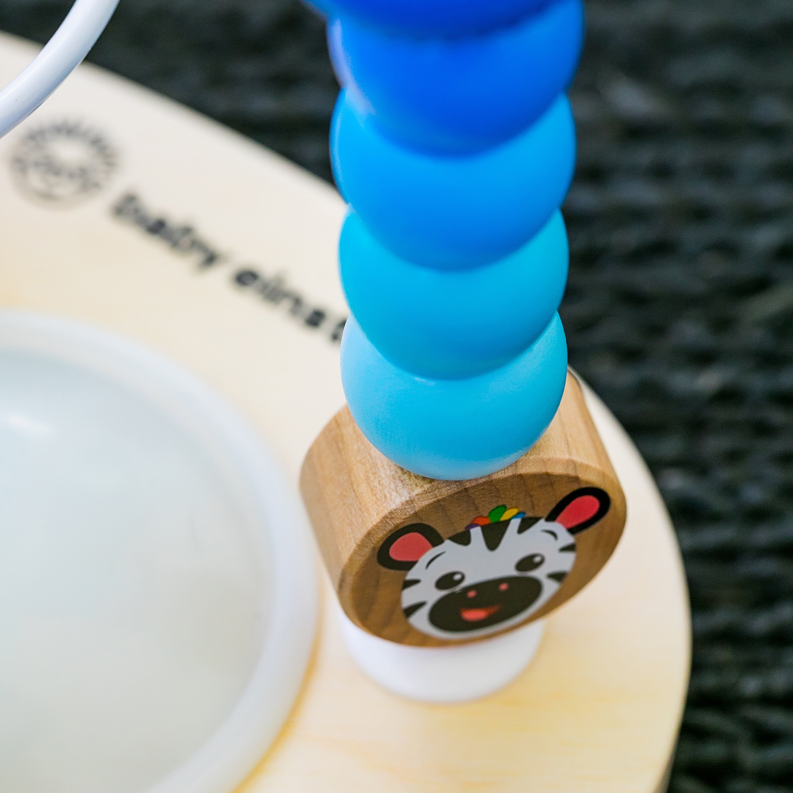 Baby Einstein Hape kolorowy mikser koralik labirynt muzyczna drewniana zabawka