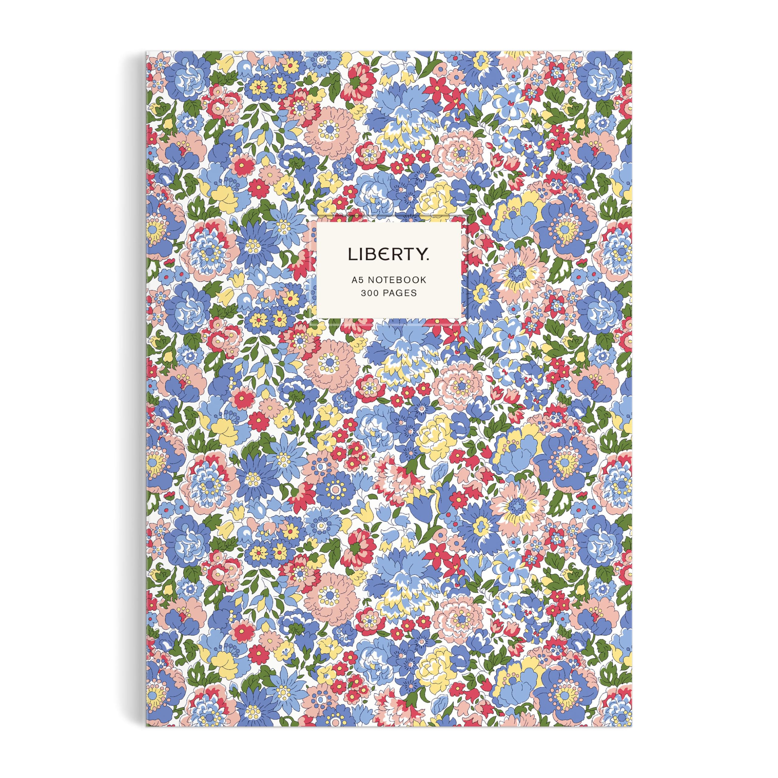 Galison Liberty Nell, Annie And May - Multifunctional Premium A5 Journal with Bright Floral Patterned Artwork Includes 300 Lined Pages