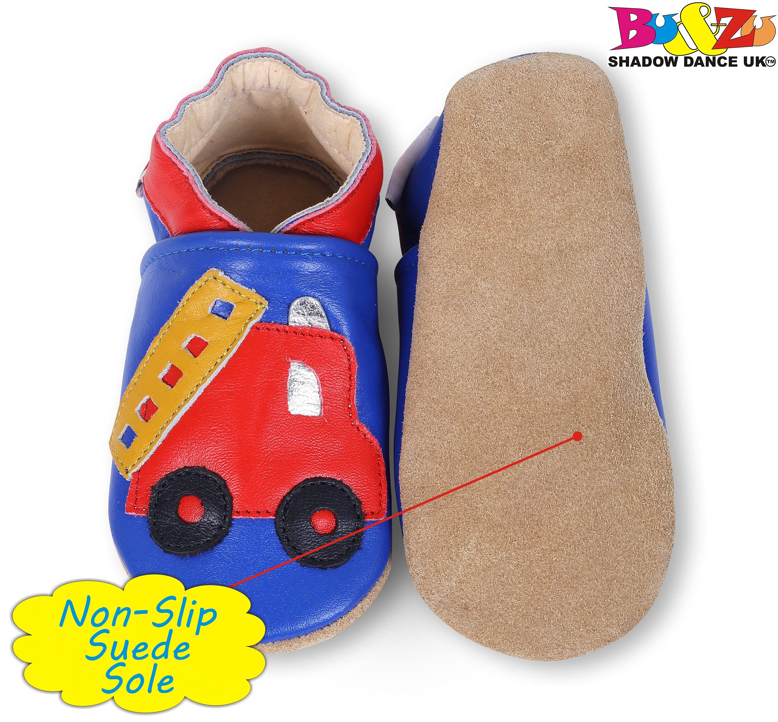 SHADOW DANCE UK Baby Shoes Toddler Shoes with Soft Sole Baby Boy Shoes - Baby Girl Shoes – New Born Leather Kids Winter Booties — view 2