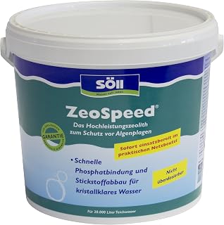 Söll ZeoSpeed - Das Hochleistungszeolith zum Schutz vor Algenplagen 10 kg