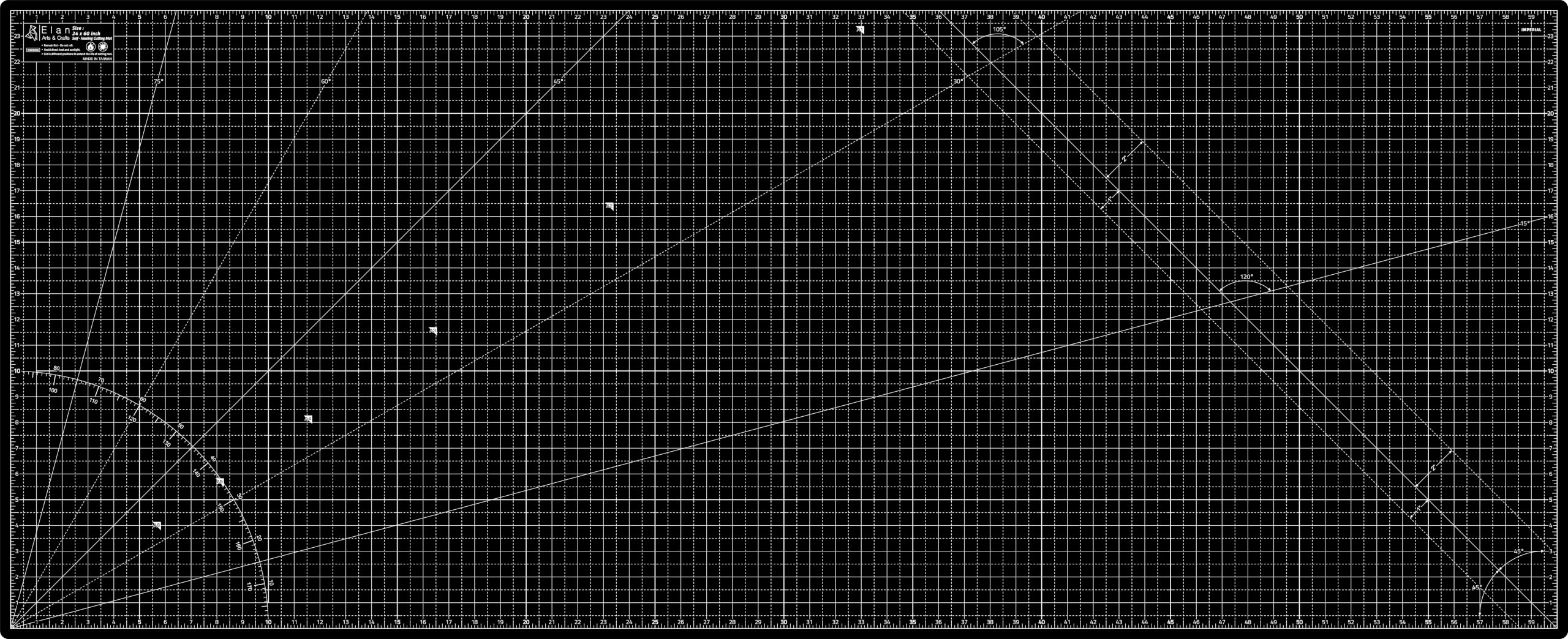 Elan Self Healing Cutting Mat - 9x12 Inch -15 Elan Self Healing Cutting Mat - 9x12 Inch -15