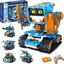 Sillbird Building Robot Kit with Remote Control STEM Gifts for Kids 8-12